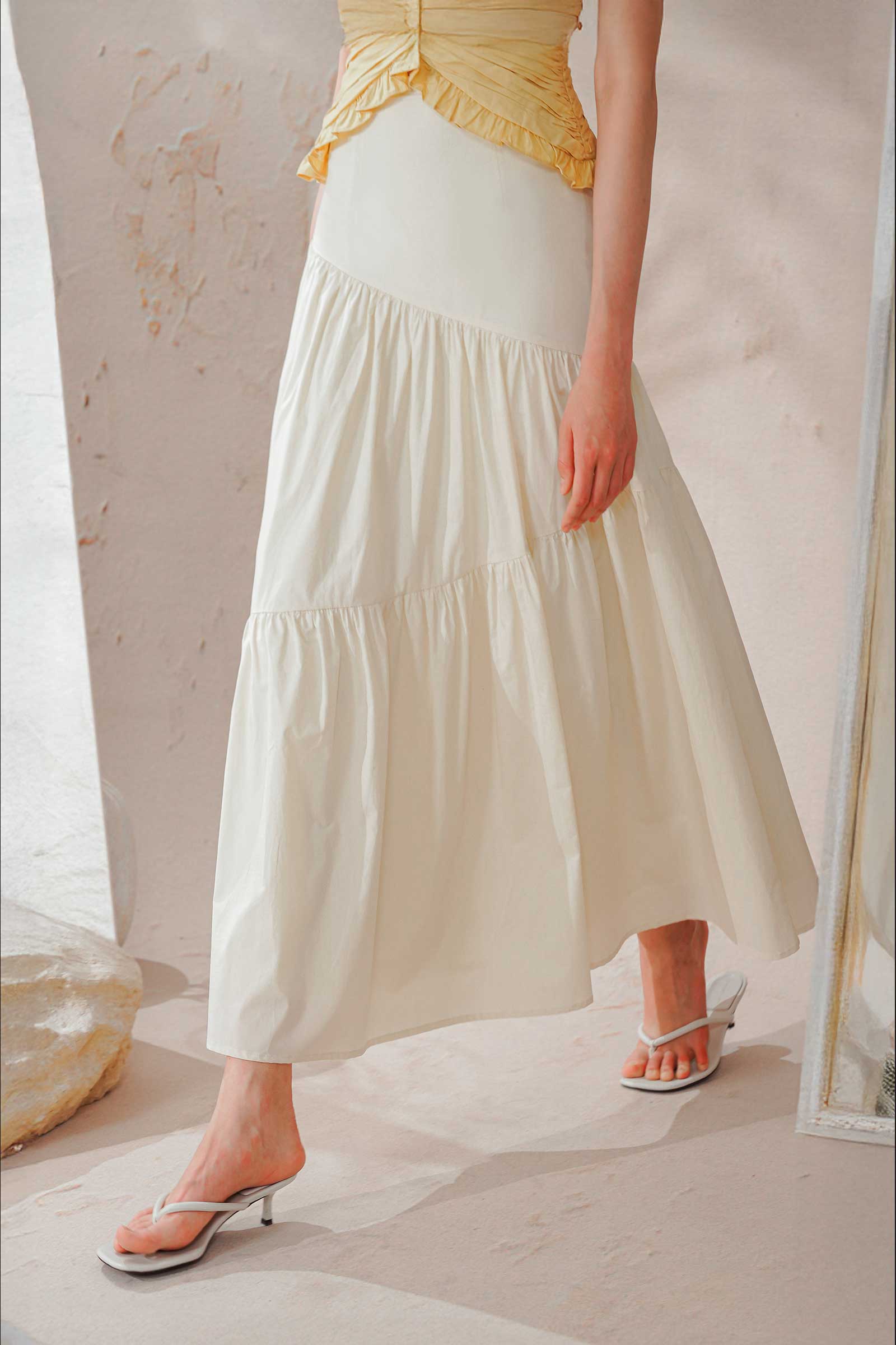 Drieas Skirt (Cream) - Image 4
