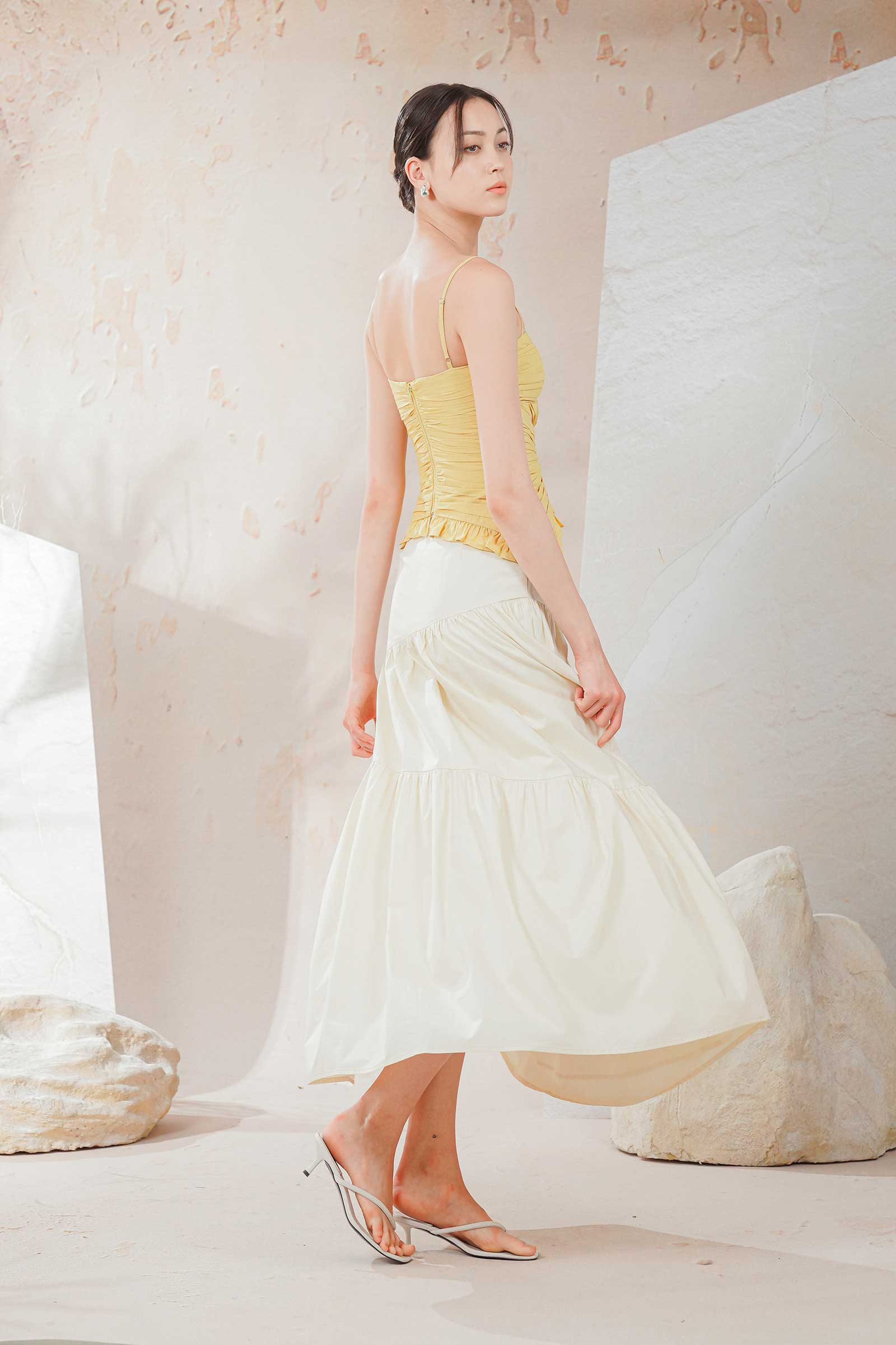 Drieas Skirt (Cream) - Image 7
