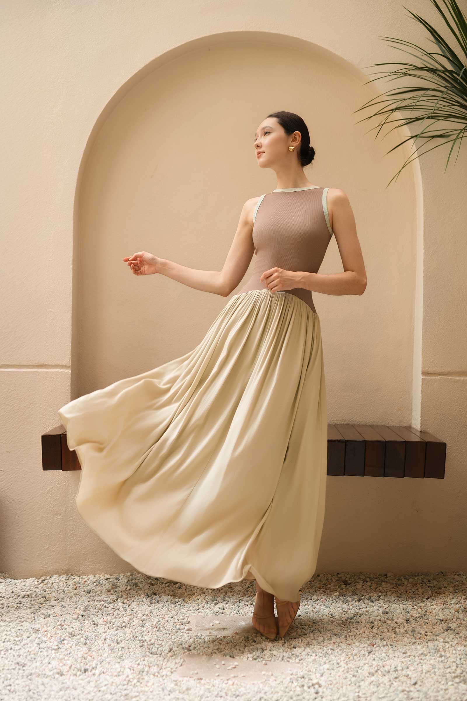 Dorelze Dress (Sage) - Image 3