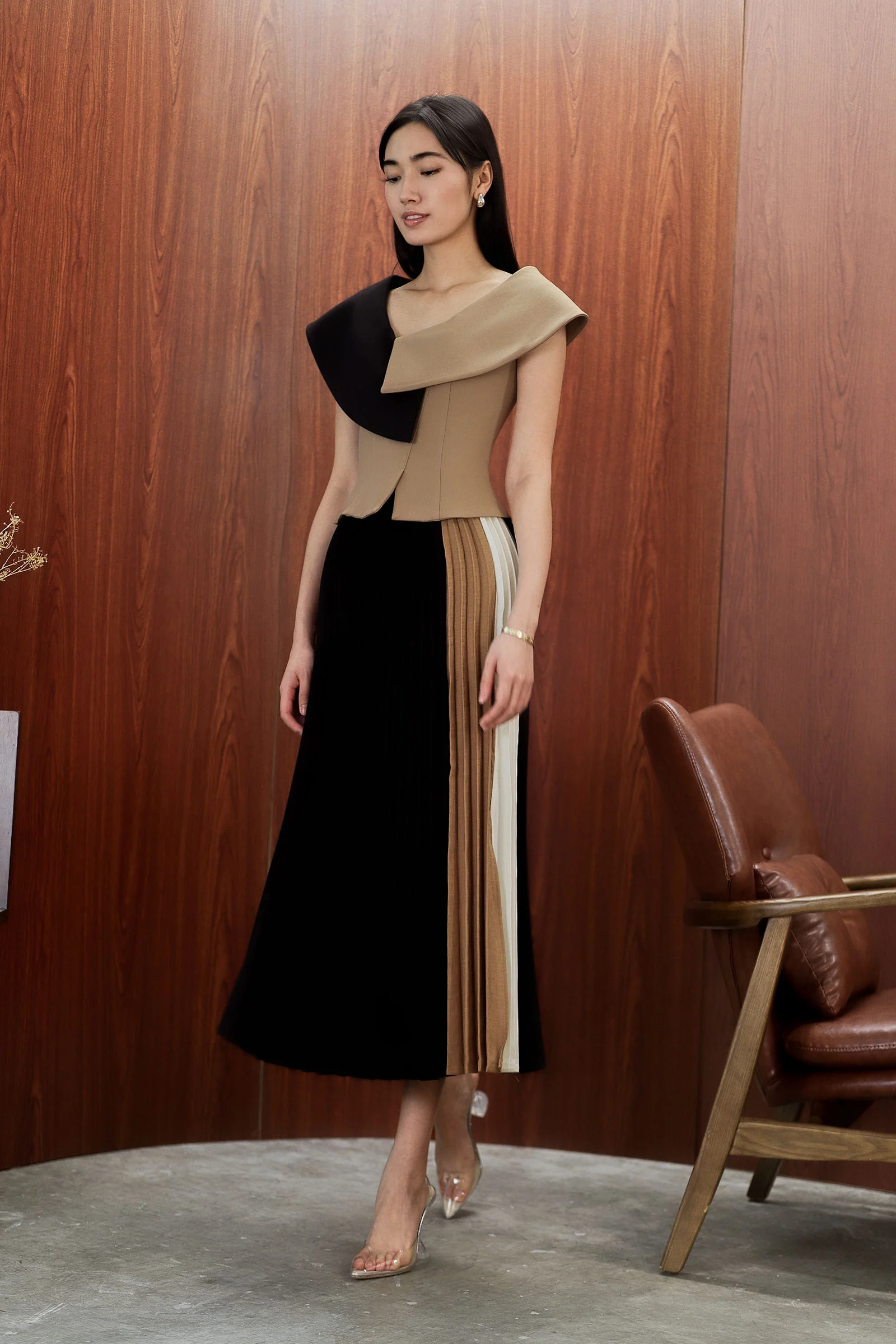 Dalestra Dress (Brown) - Image 14