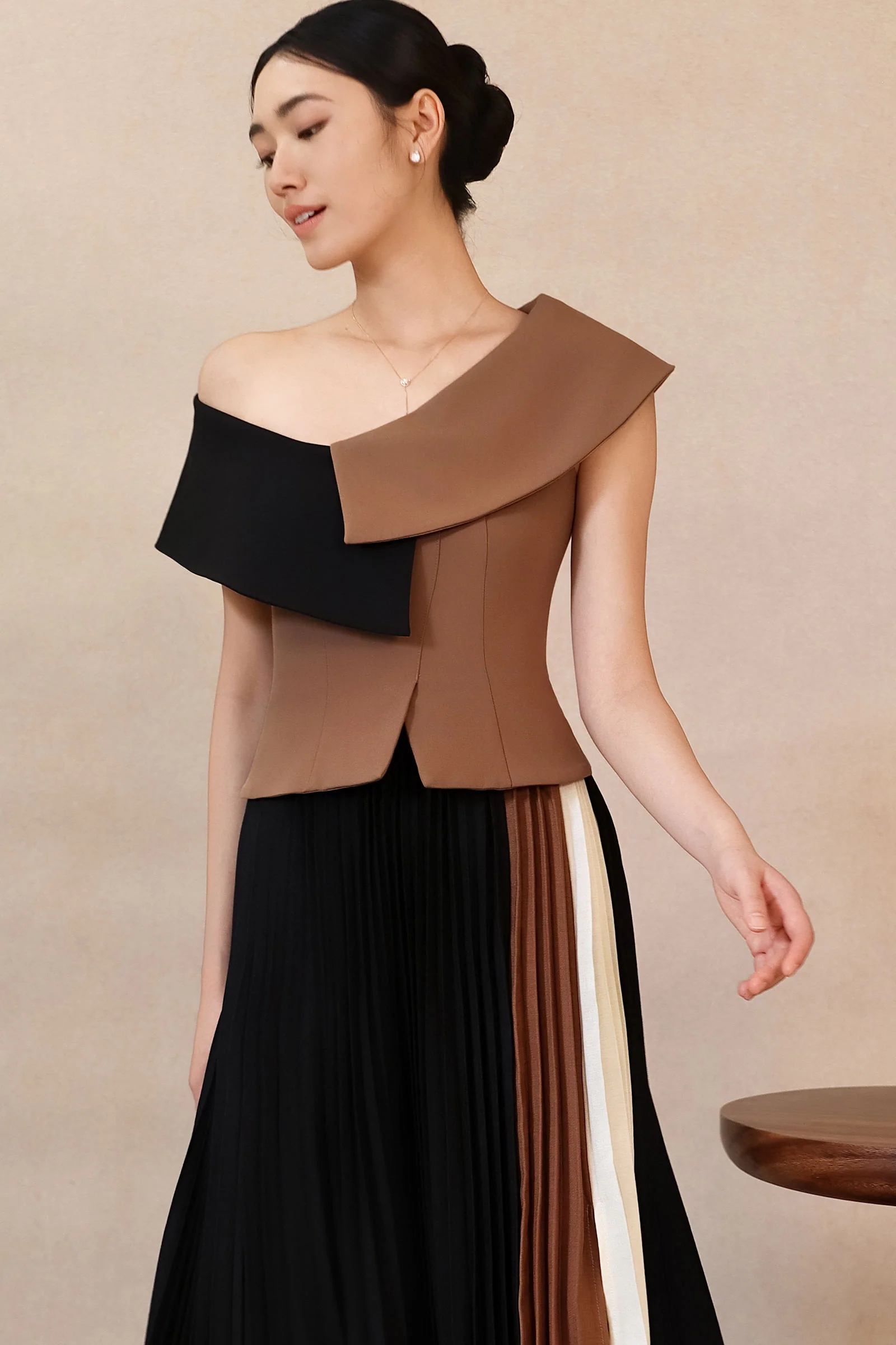 Dalestra Dress (Brown) - Image 17