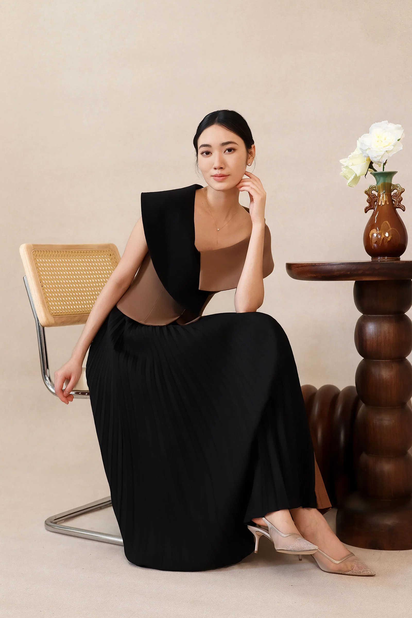 Dalestra Dress (Brown) - Image 18