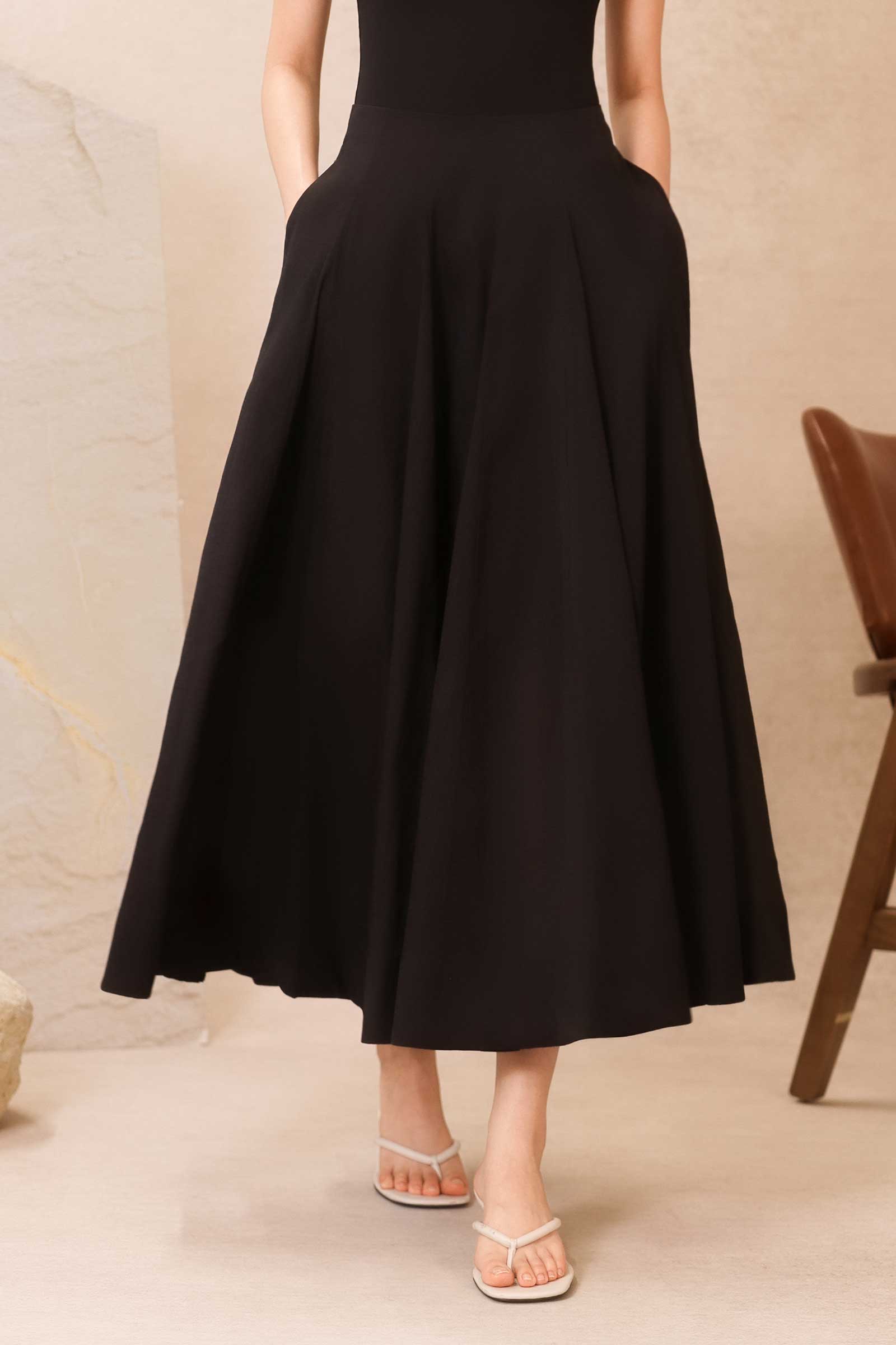 Dalaire Organza Skirt (Black) - Image 11