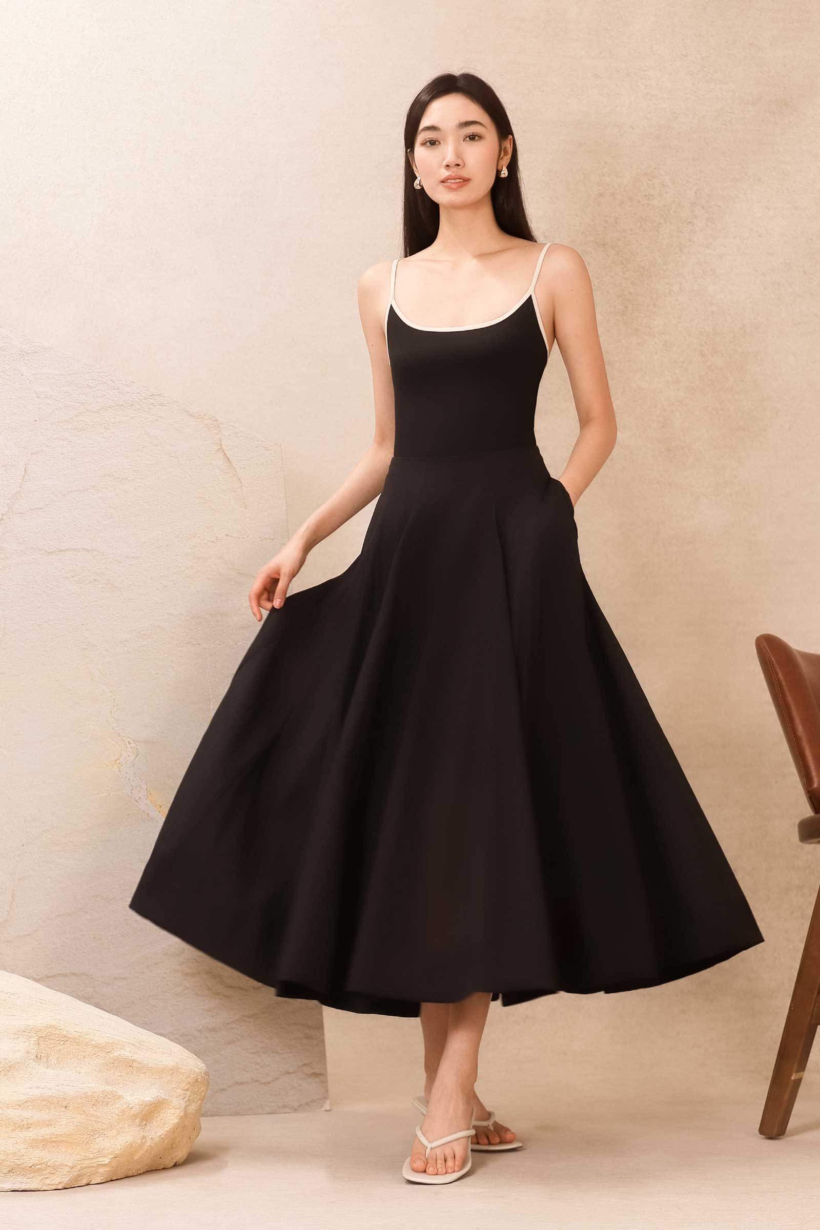 Dalaire Organza Skirt (Black) - Image 18