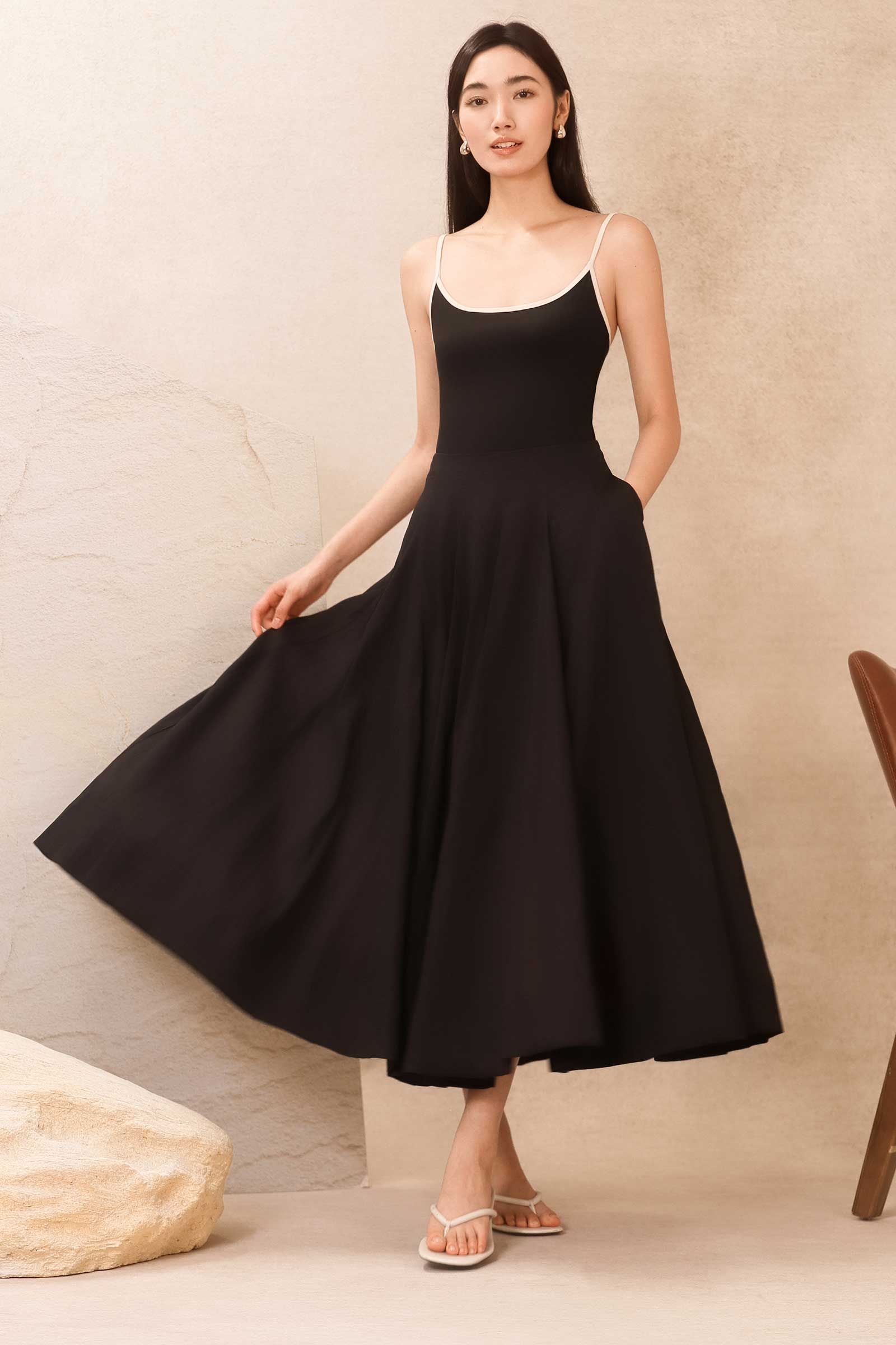 Dalaire Organza Skirt (Black) - Image 19