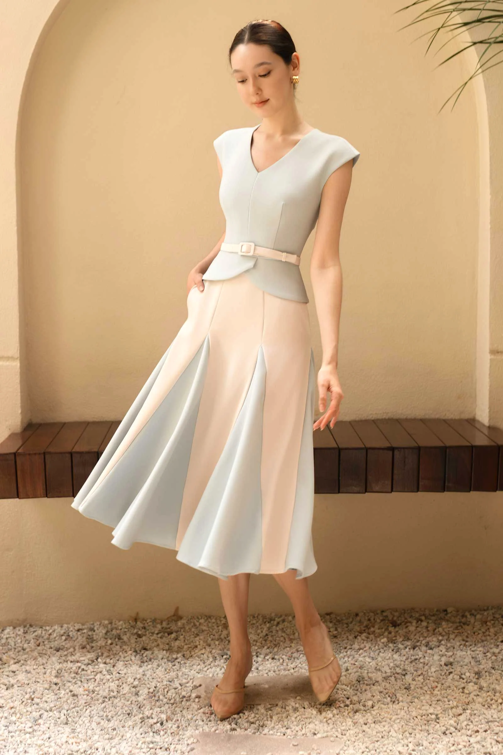 Dalienaq Dress (Baby Blue) - Image 2