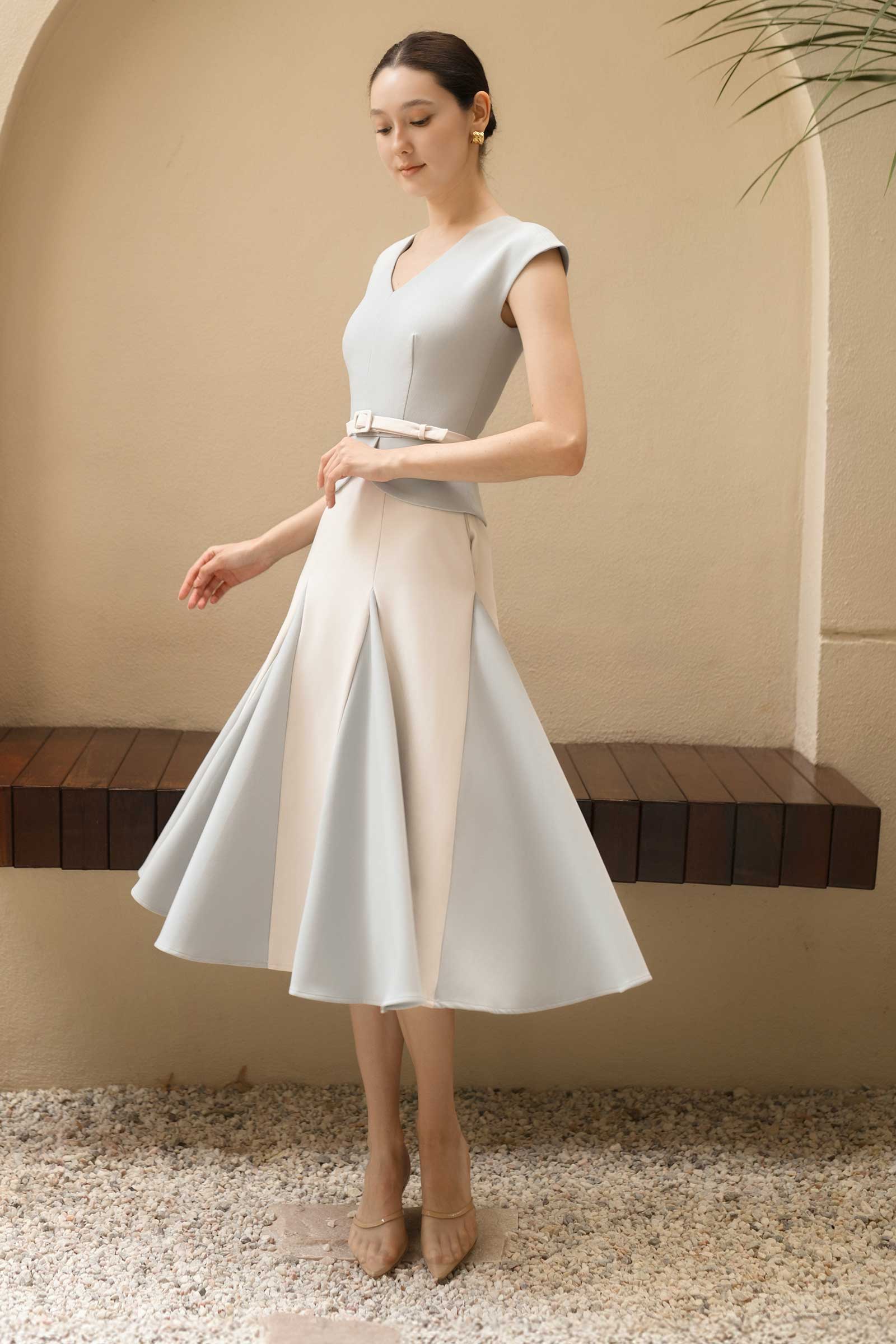 Dalienaq Dress (Baby Blue) - Image 5