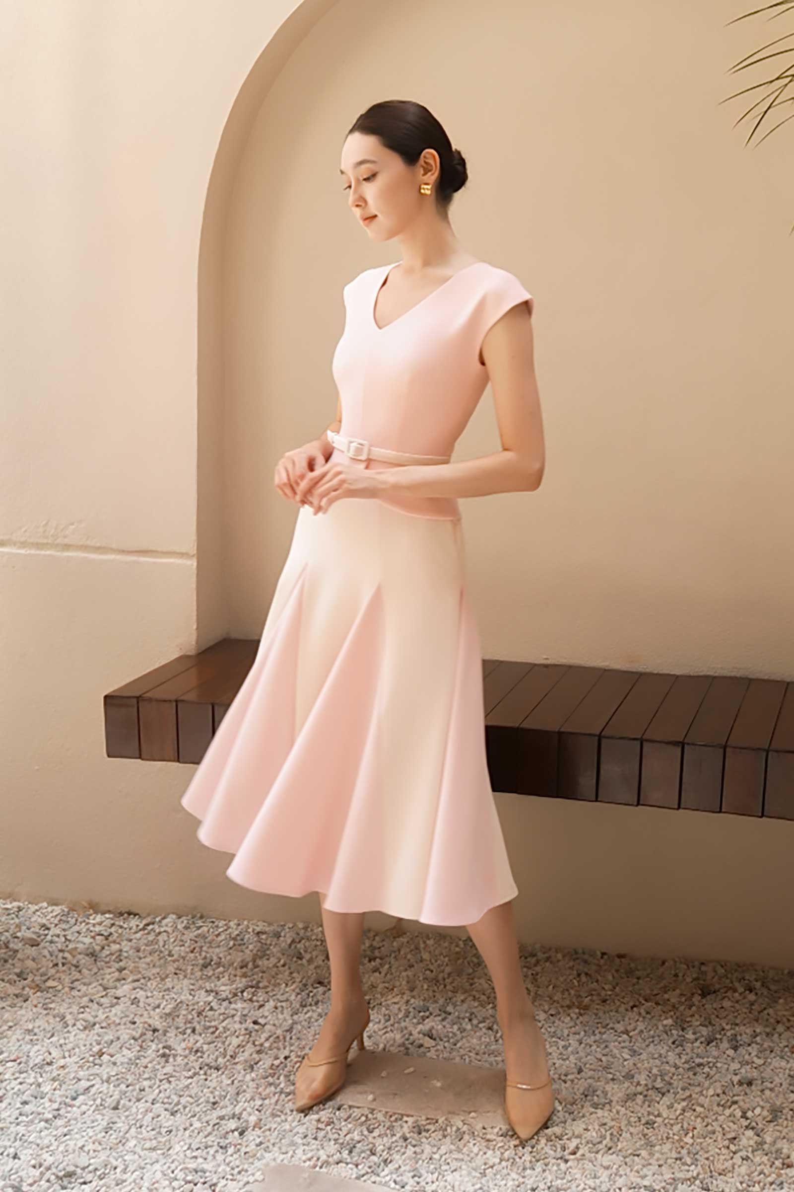 Dalienaq Dress (Baby Pink) - Image 13