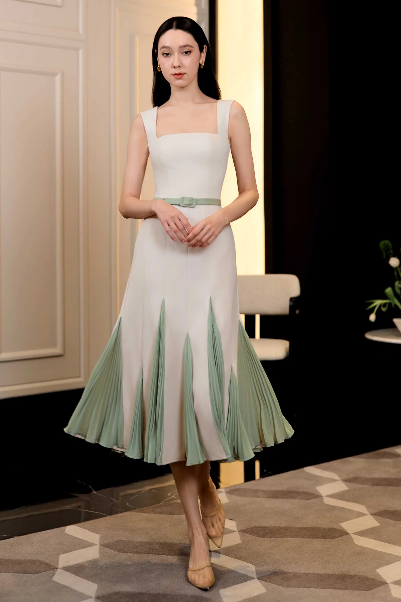 Davenne Dress (Ivory) - Image 3