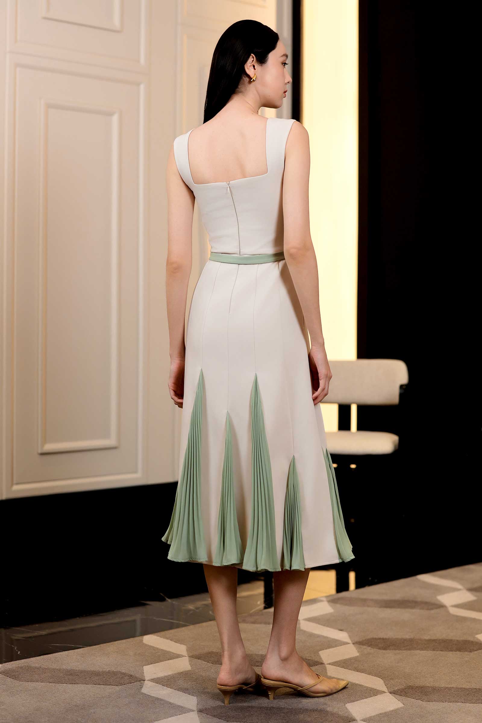 Davenne Dress (Ivory) - Image 4