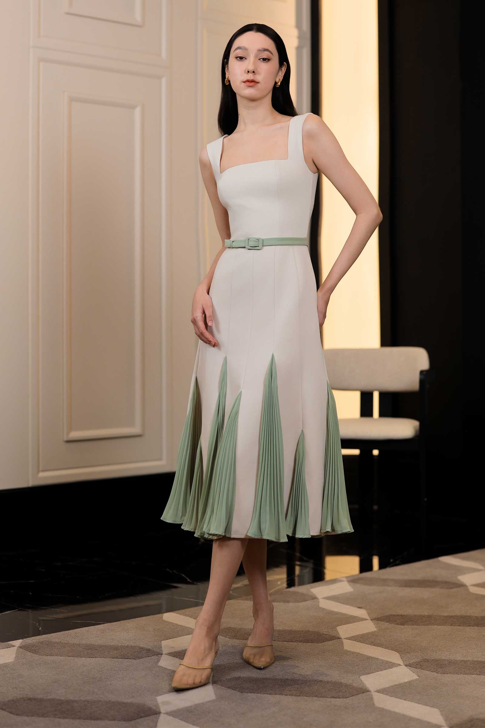 Davenne Dress (Ivory) - Image 7