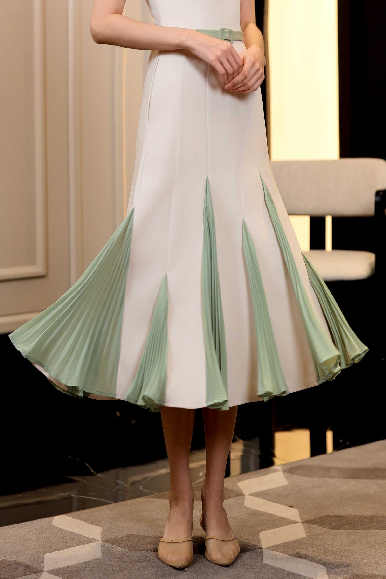 Davenne Dress (Ivory) - Image 9