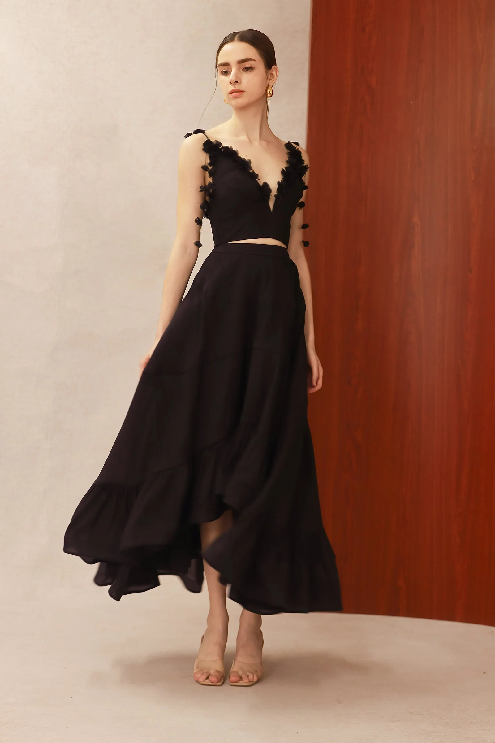 Elara Skirt (Black) - Image 3