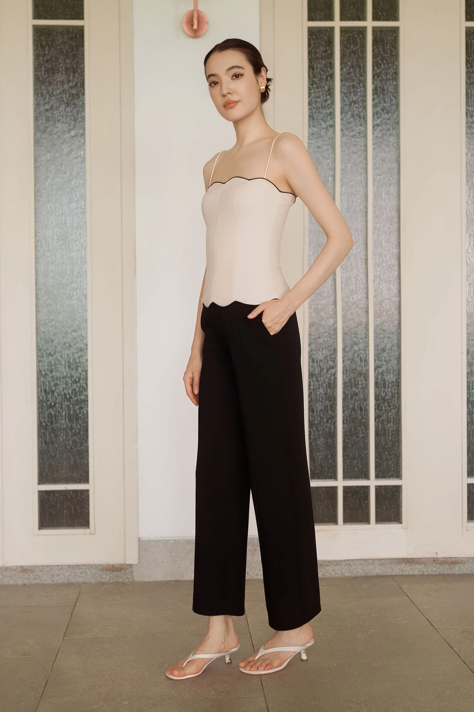 Clémence Linen Top (Linen) - Image 11