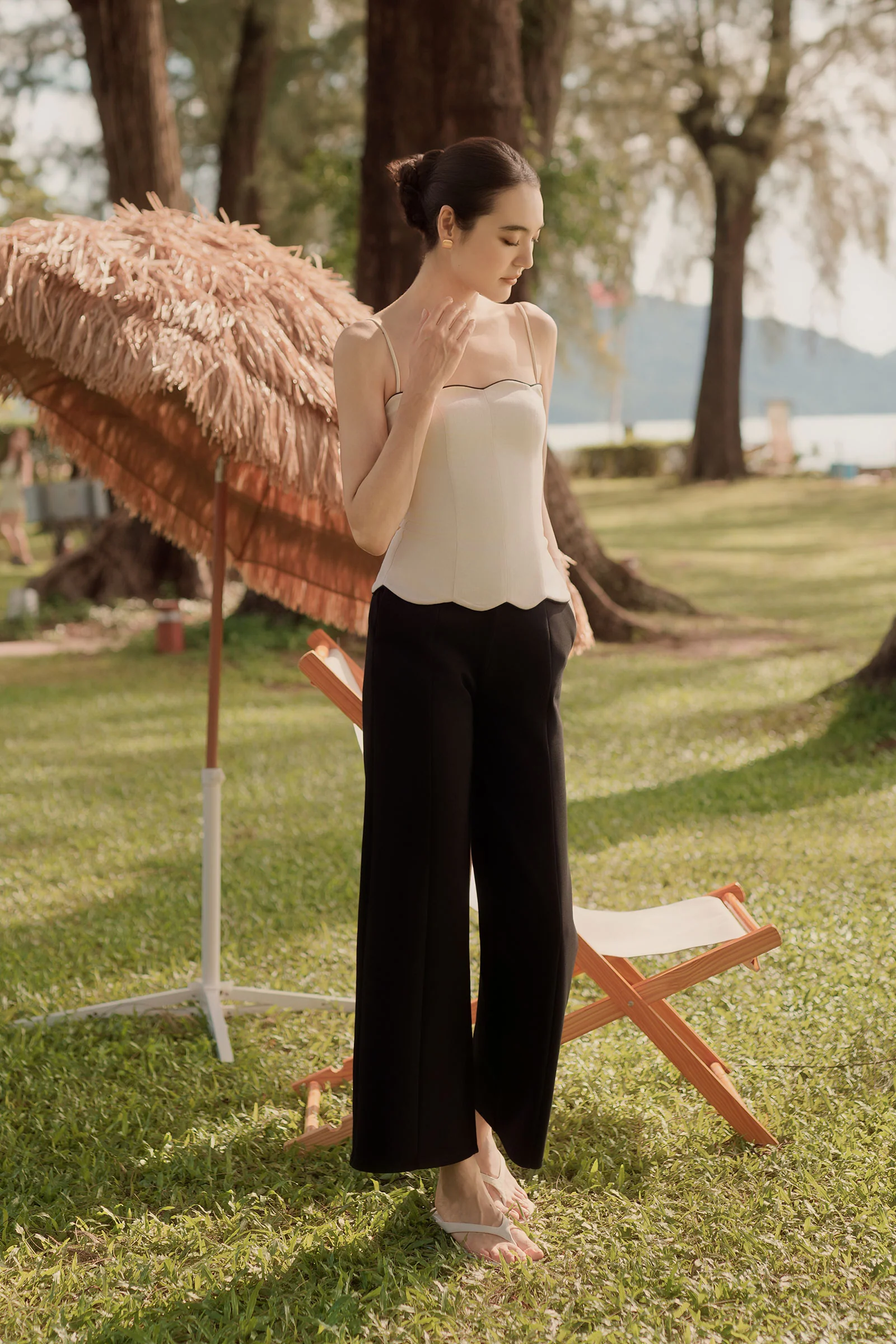 Clémence Linen Top (Linen) - Image 15