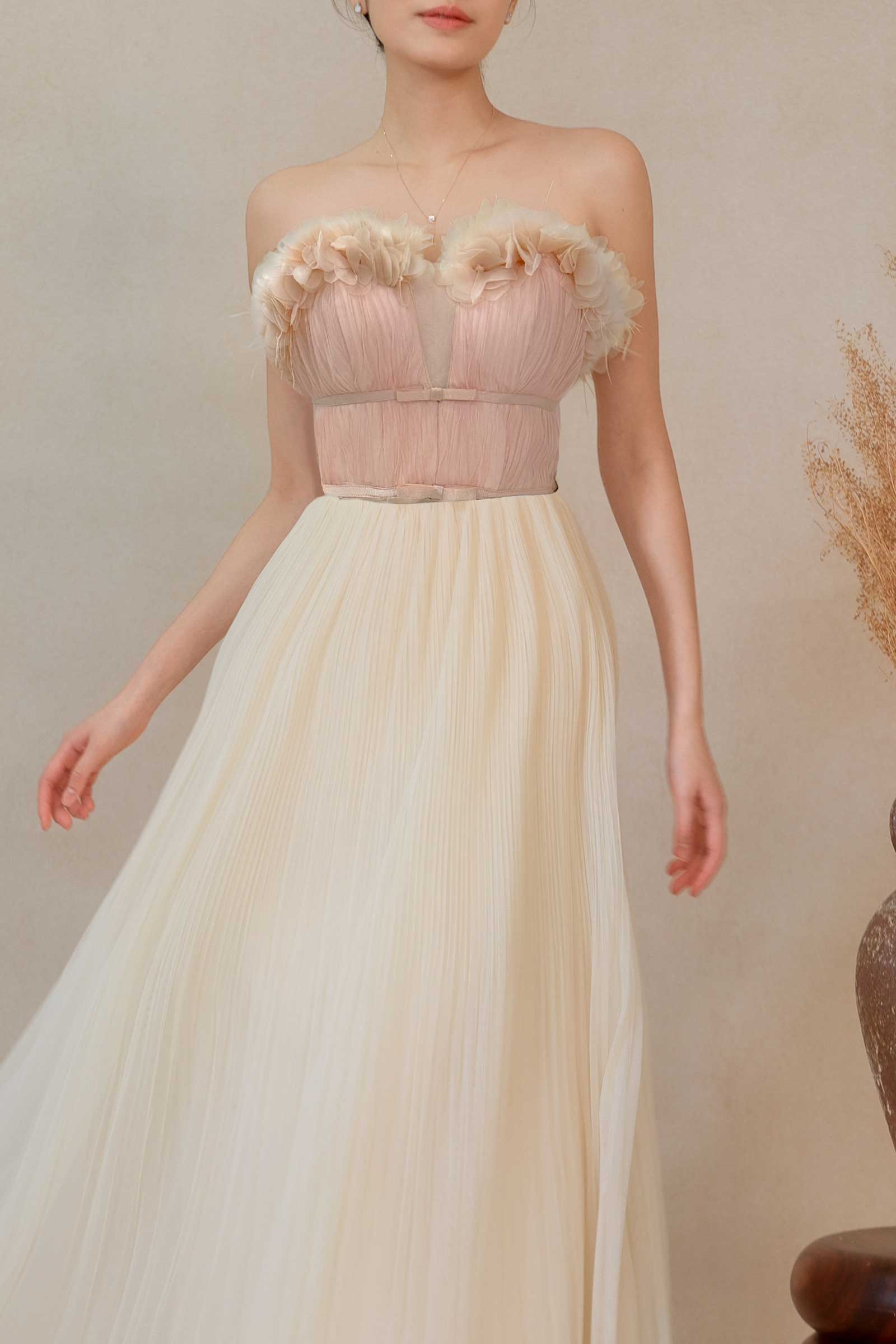 Diaveriale Corset Top (Coral Pink) - Image 8