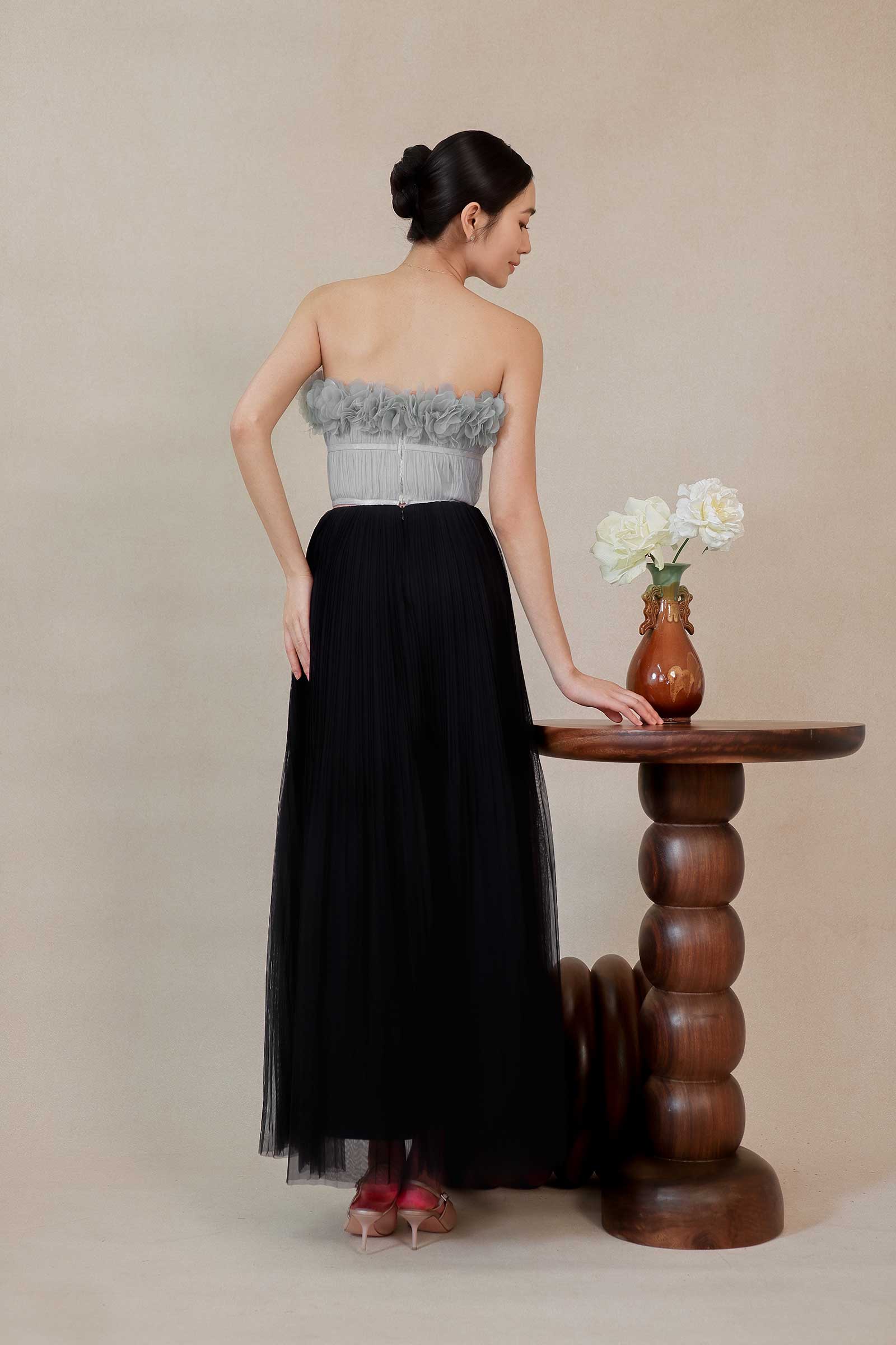 Diaveriale Tulle Skirt (Black) - Image 5