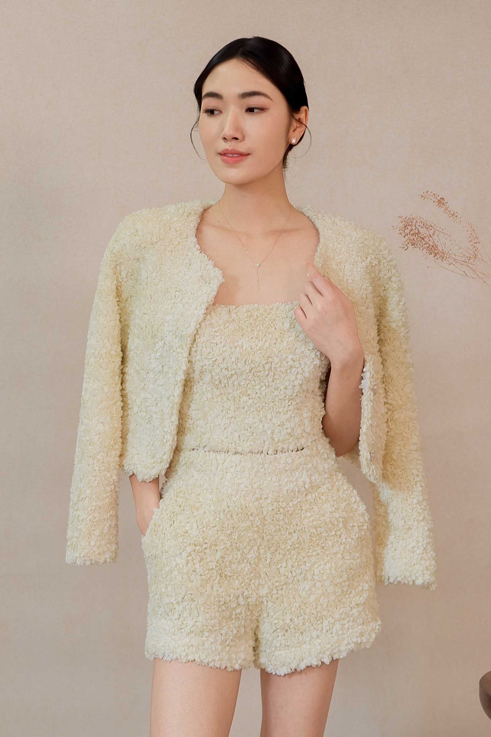 Fiorenne Blazer (Cream) - Image 10