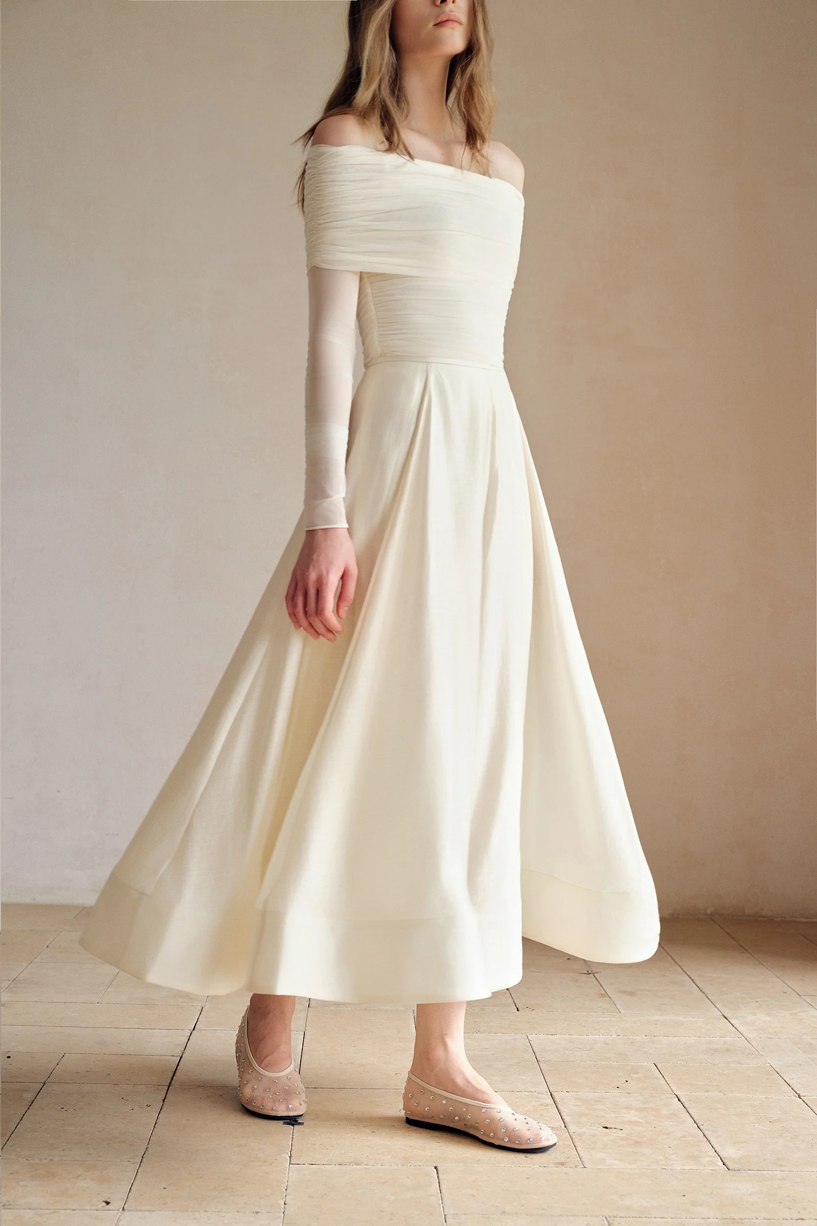 Linea Flare Midi Skirt - Image 17