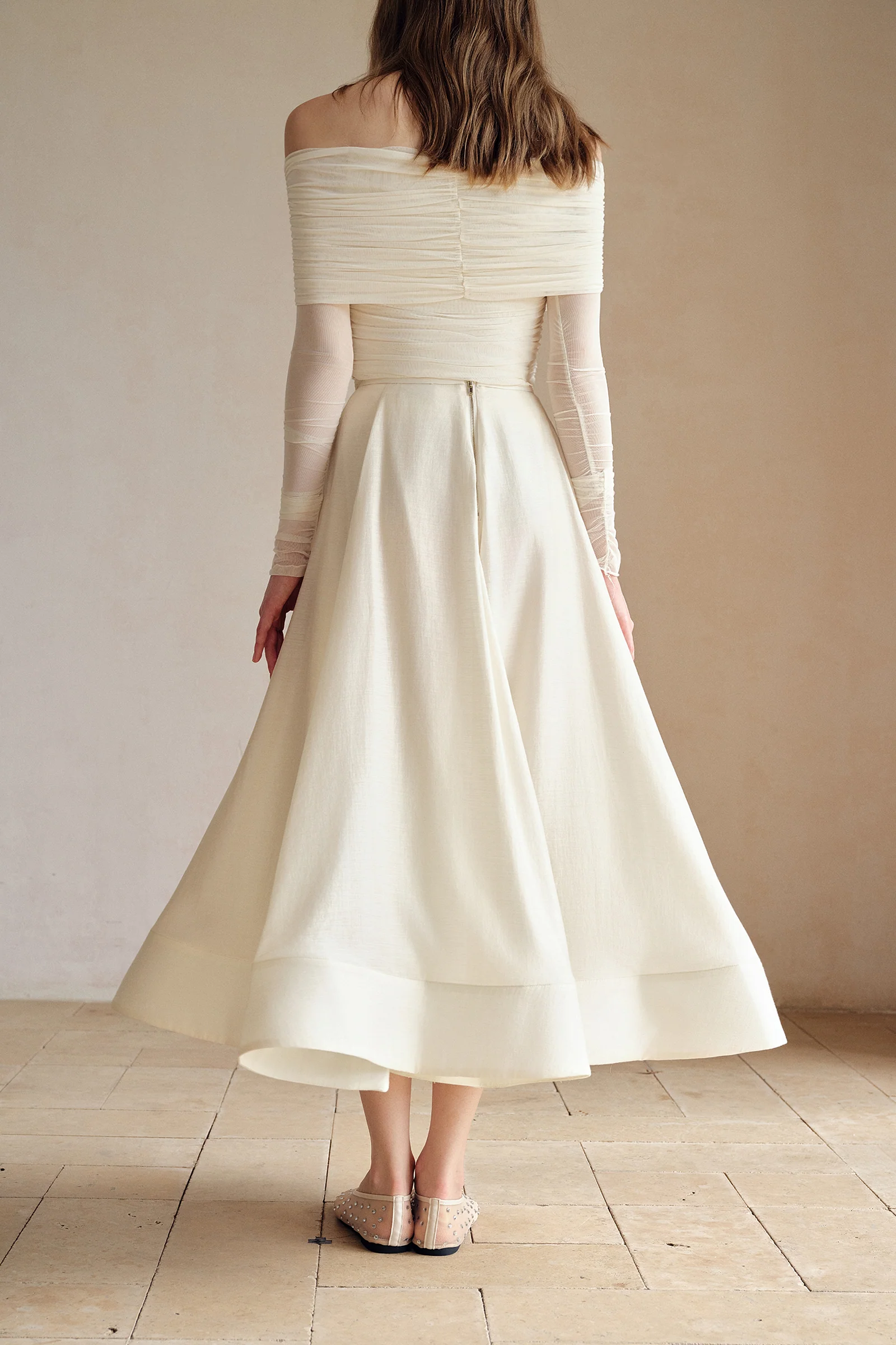 Linea Flare Midi Skirt - Image 21