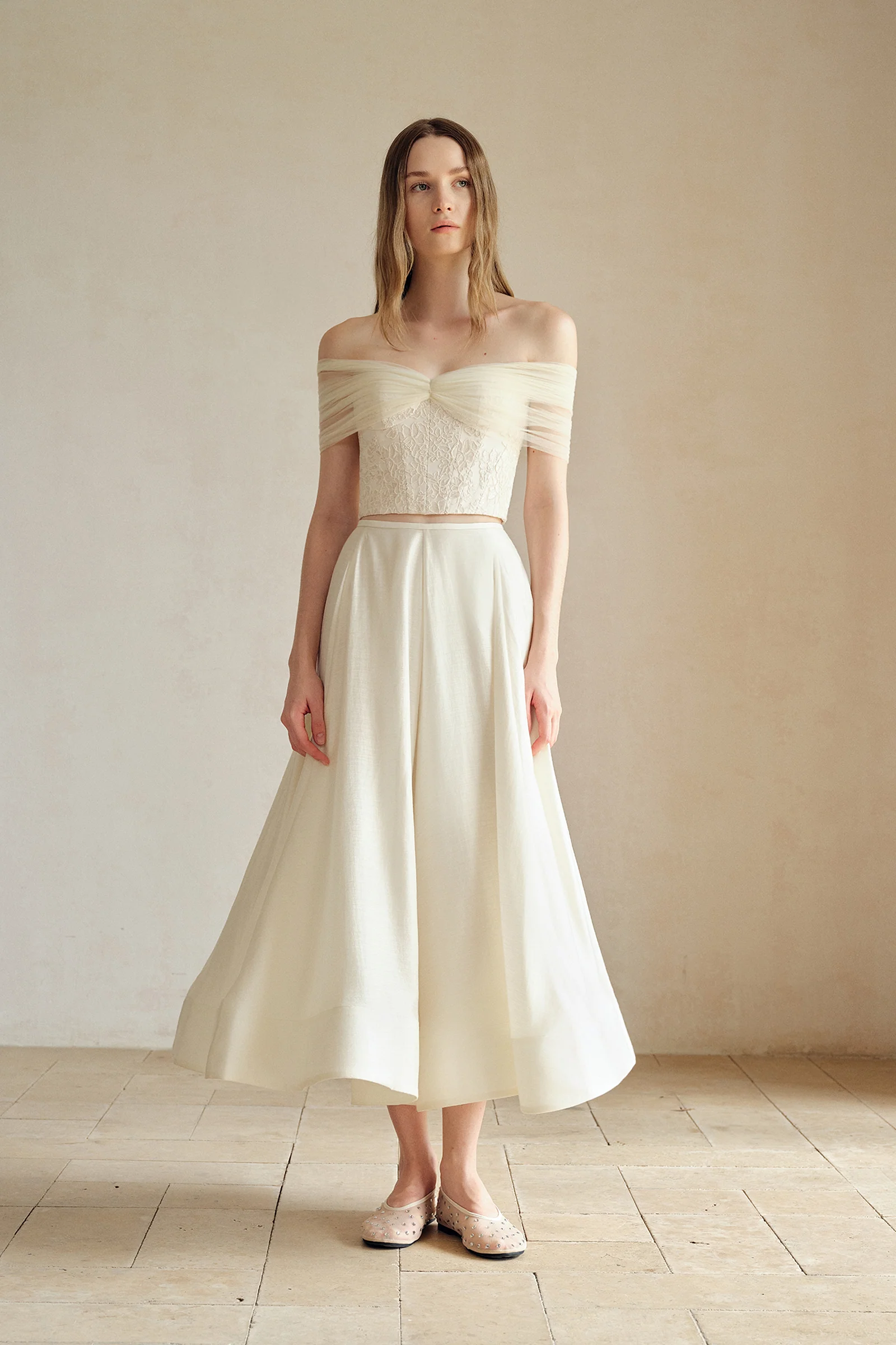 Linea Flare Midi Skirt - Image 7