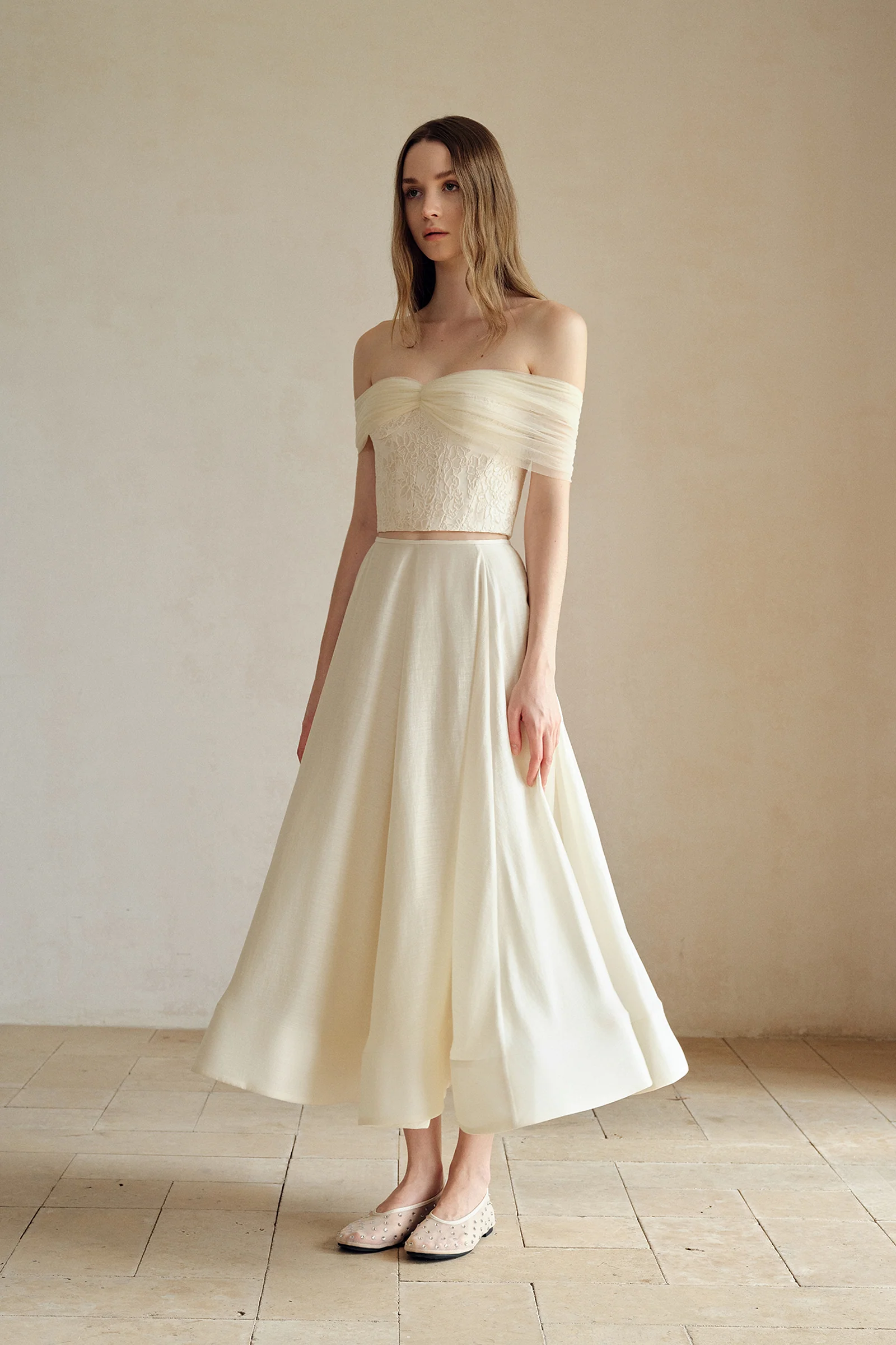 Linea Flare Midi Skirt - Image 8