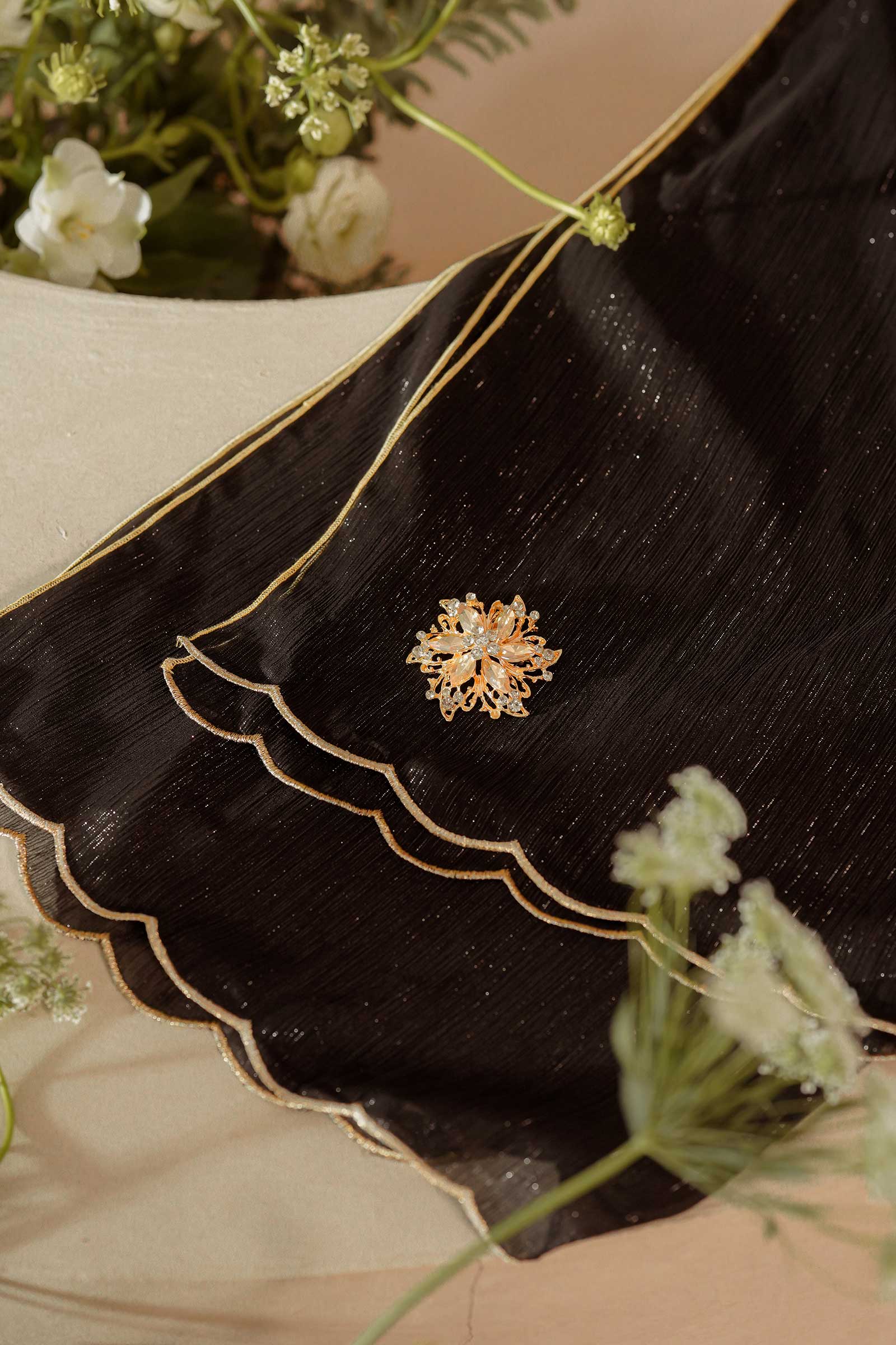 Dania Kebaya Set (Black) - Image 6