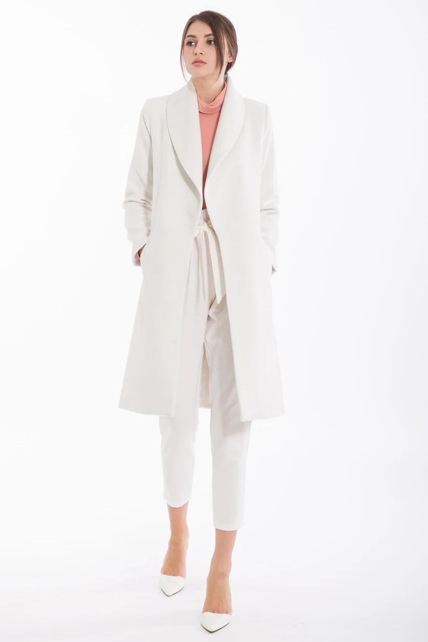 Darchora Coat (Greyish White) - Image 5