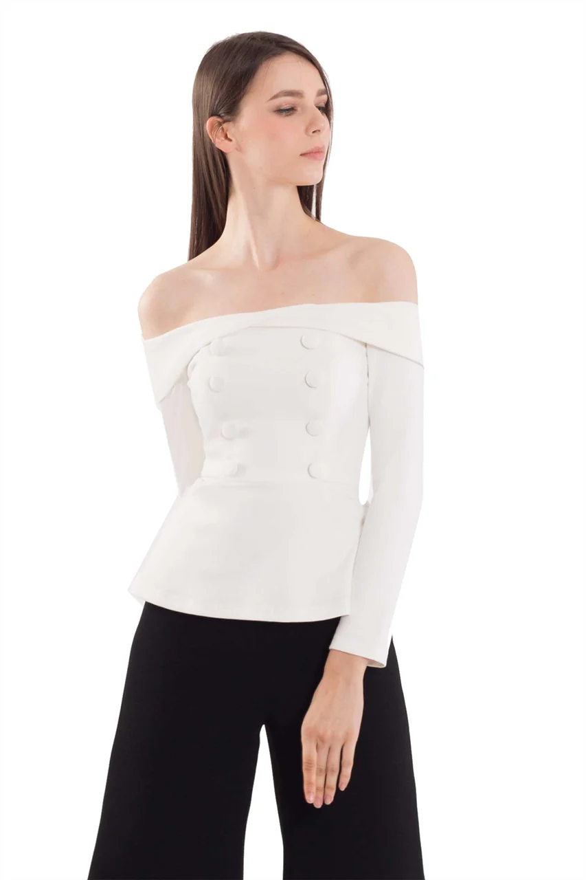 Darfony Top (White) - Image 5