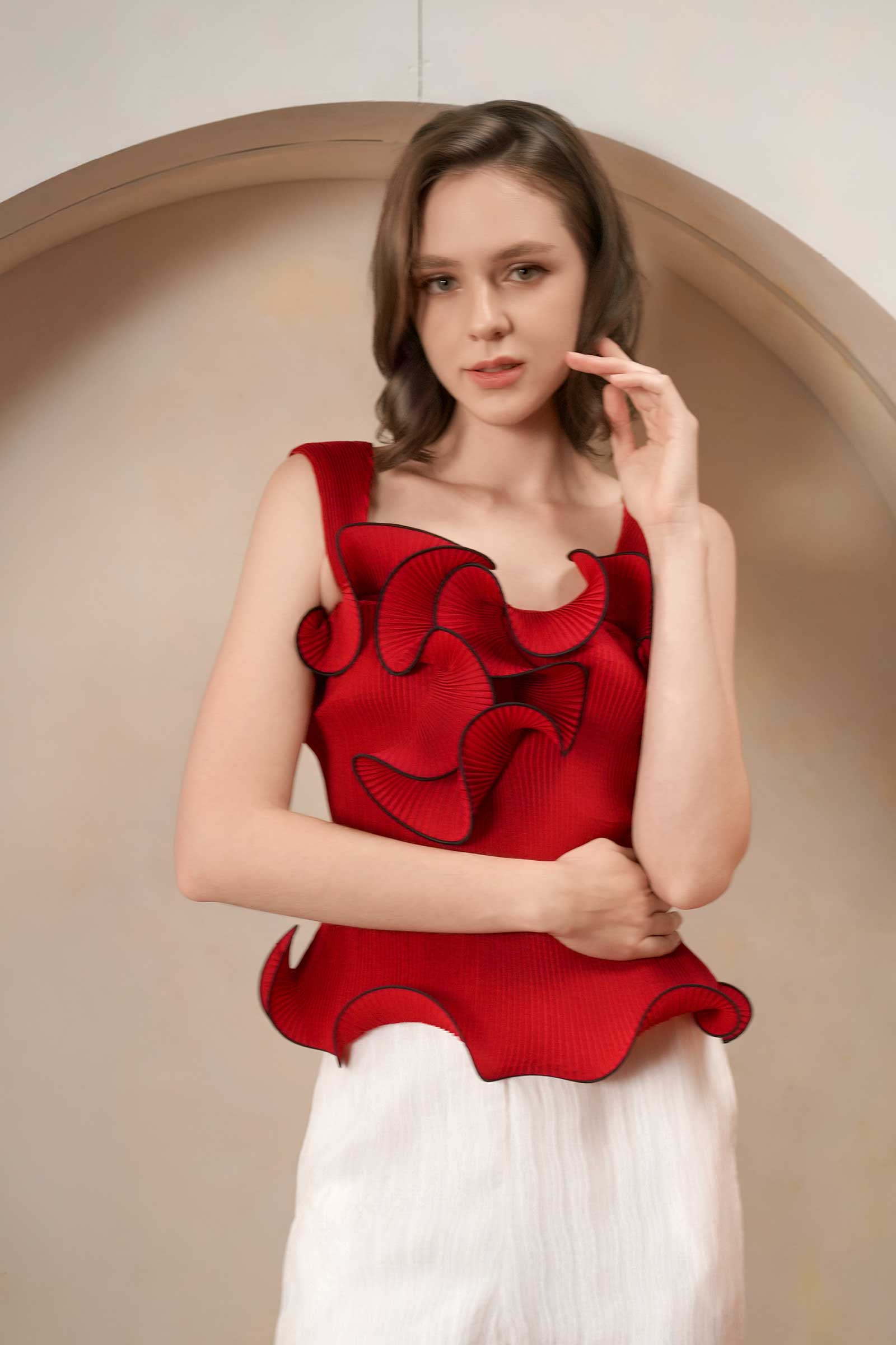 Daria Top (Red) - Image 3