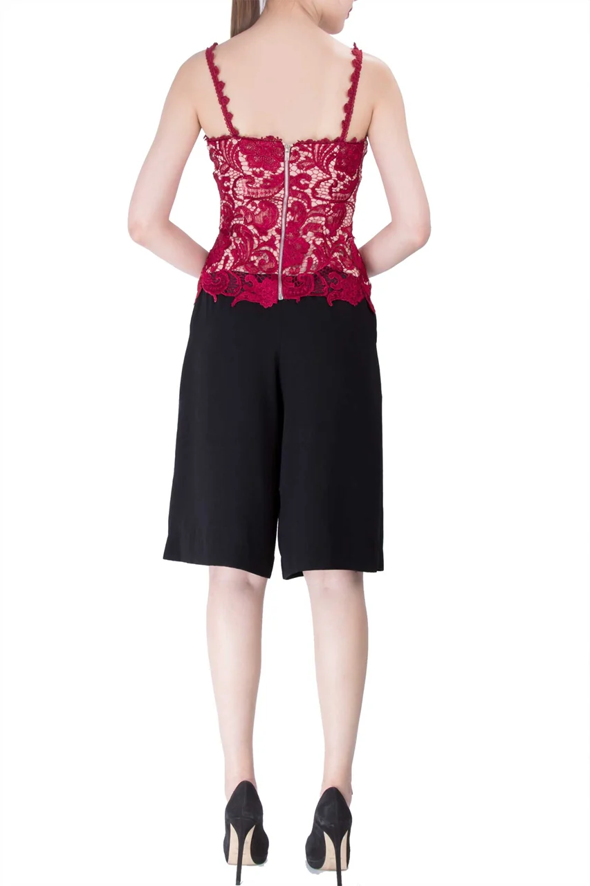 Decas Top (Maroon) - Image 3