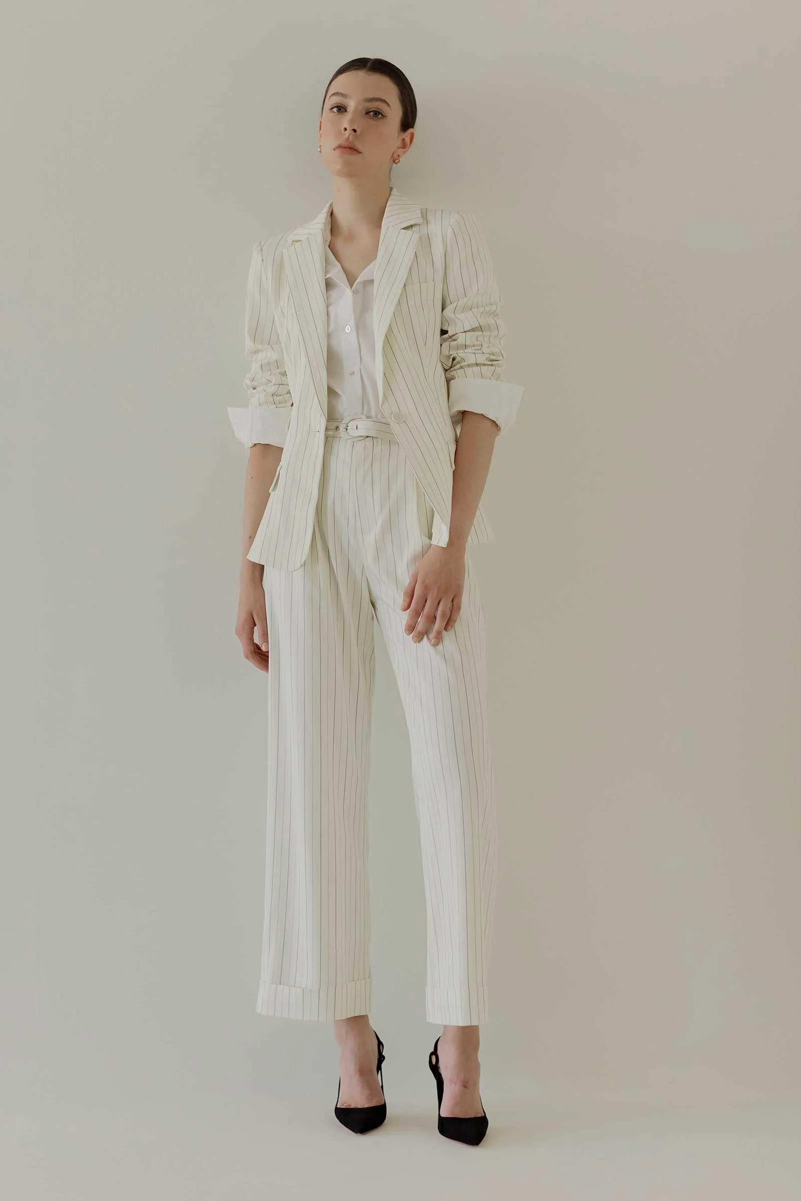 Destiol Blazer Top Set (Pearl) - Image 2