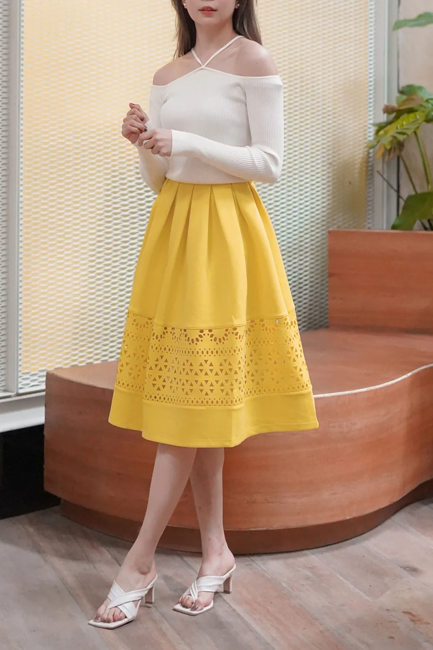 Dacerniz Skirt (Yellow) - Image 2