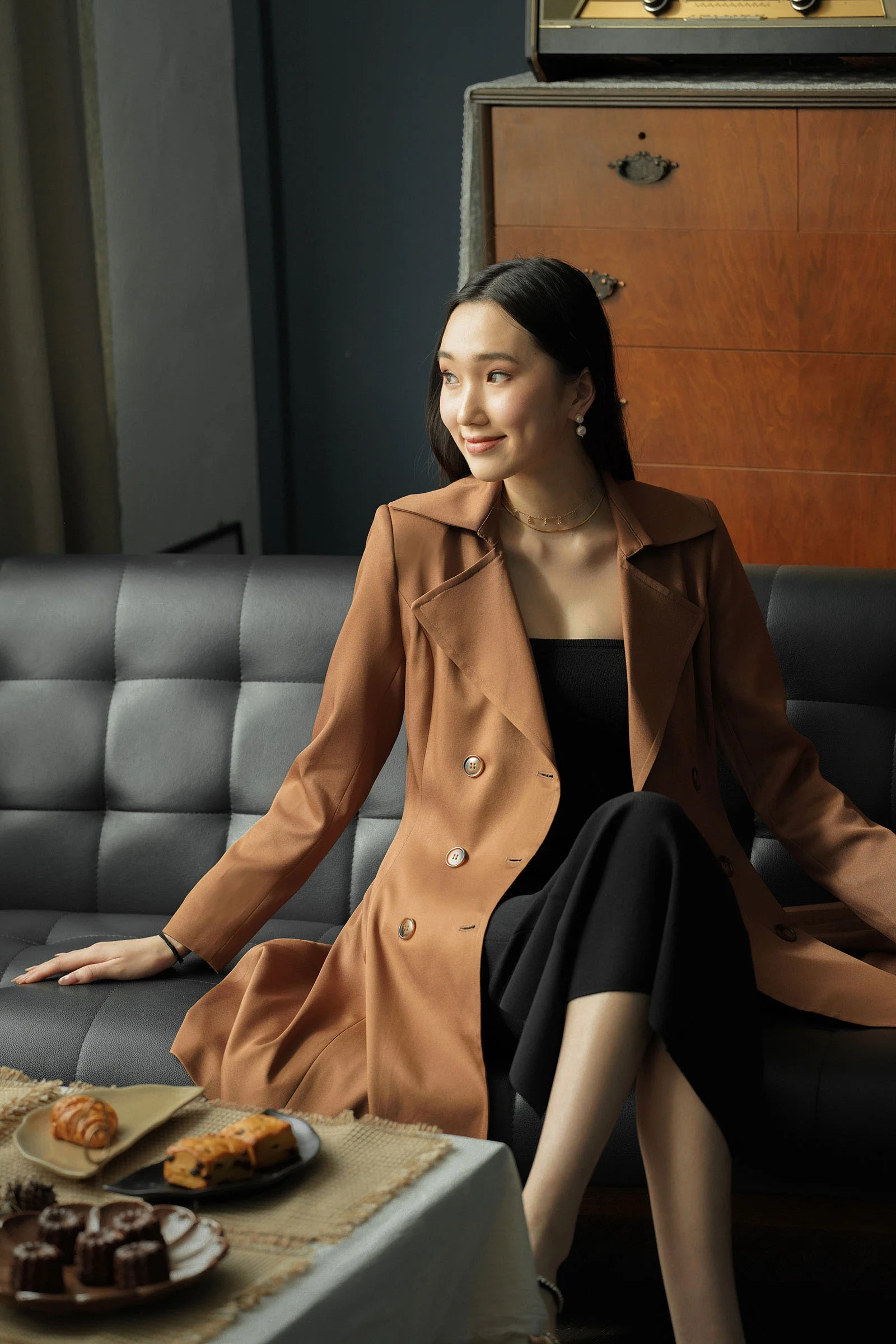 Docatlyn Coat (Brown) - Image 2