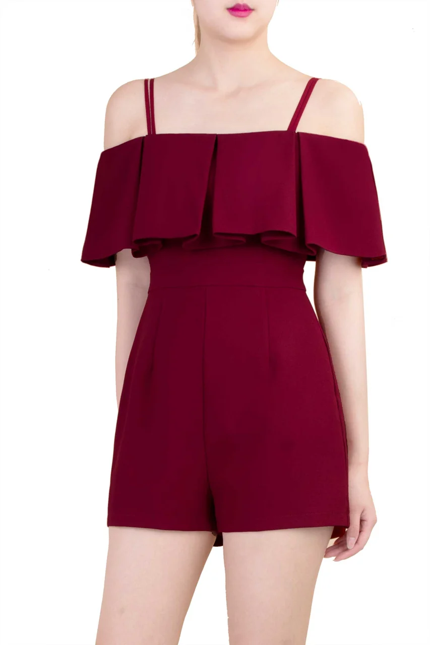 Doherzak Romper (Maroon) - Image 3
