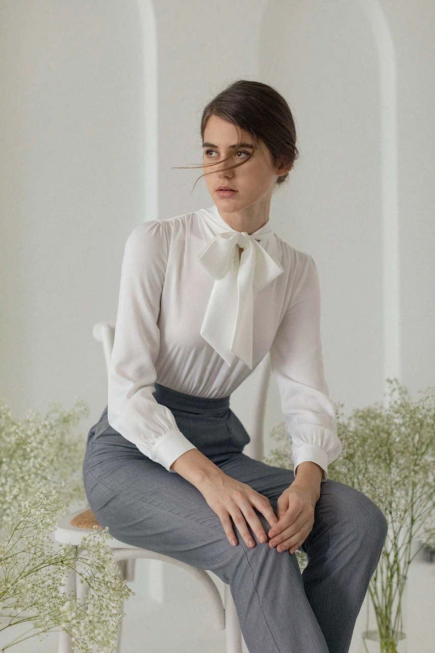 Dohurest Jumpsuit (White+Grey) - Image 2