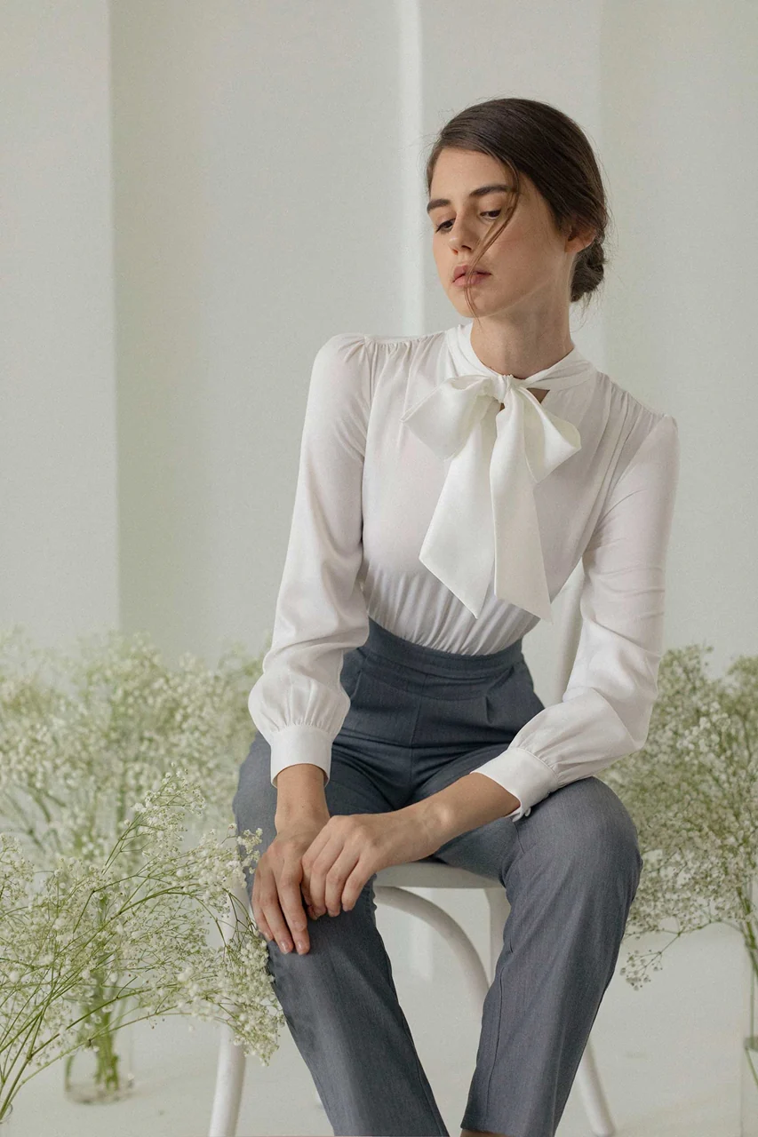Dohurest Jumpsuit (White+Grey) - Image 3