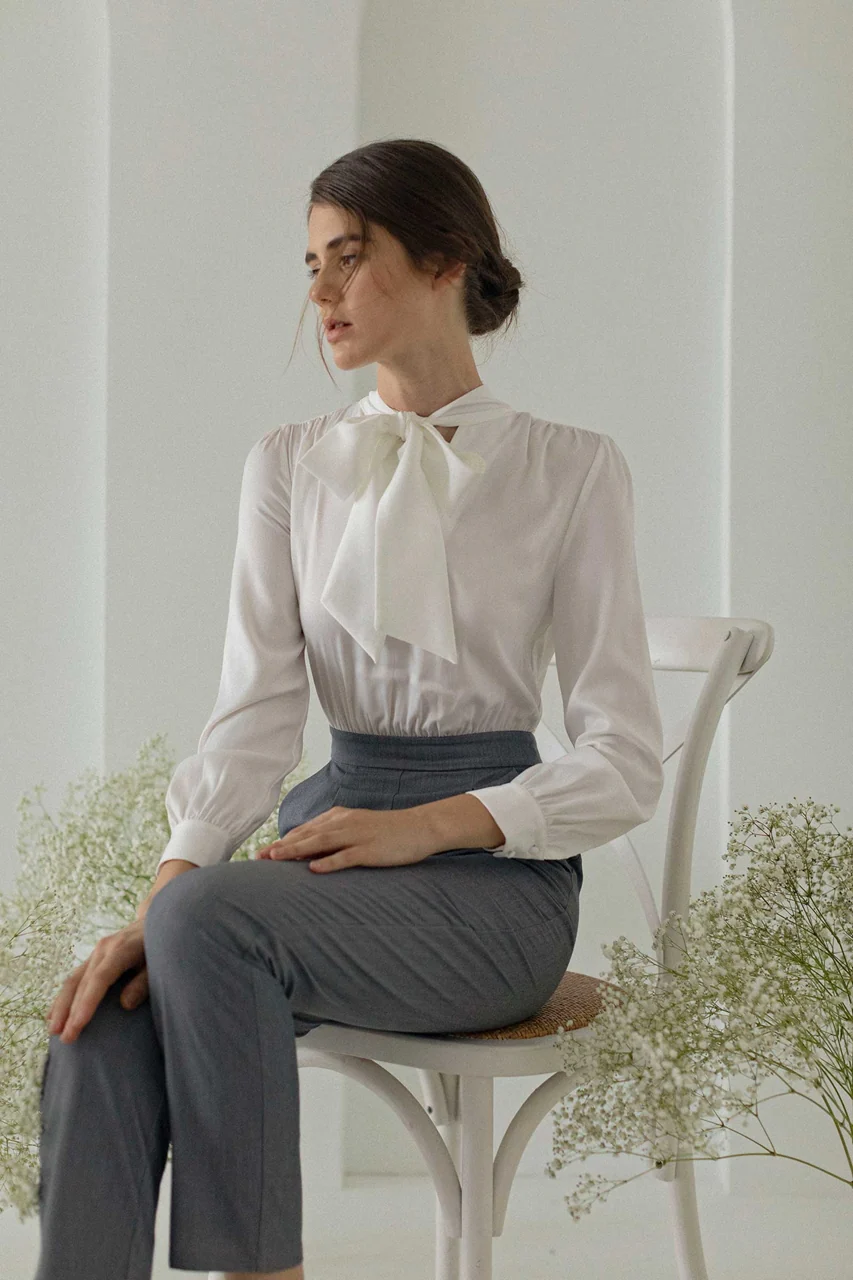 Dohurest Jumpsuit (White+Grey) - Image 4