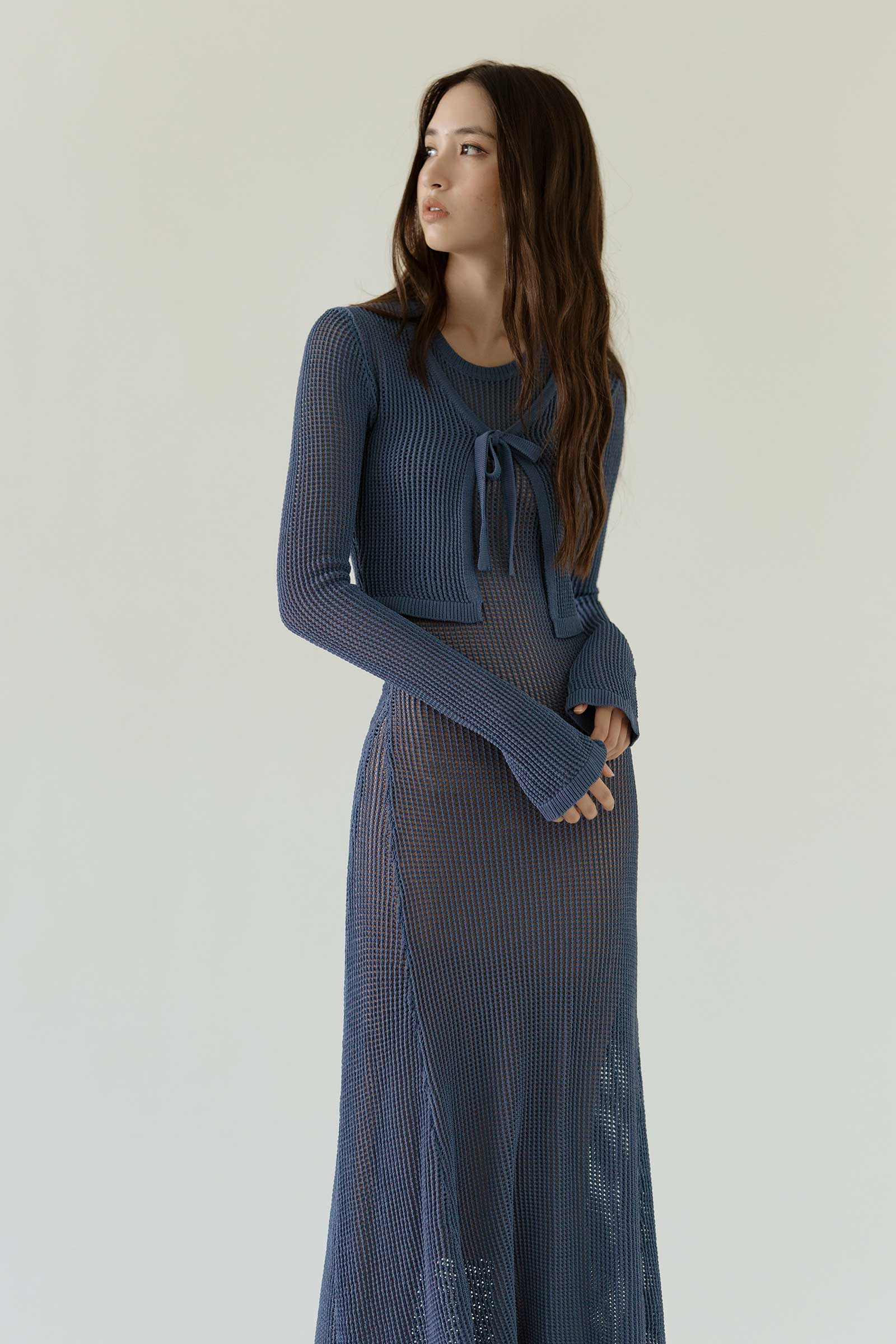 Dokieztuy Cardi Top (Blue) - Image 3