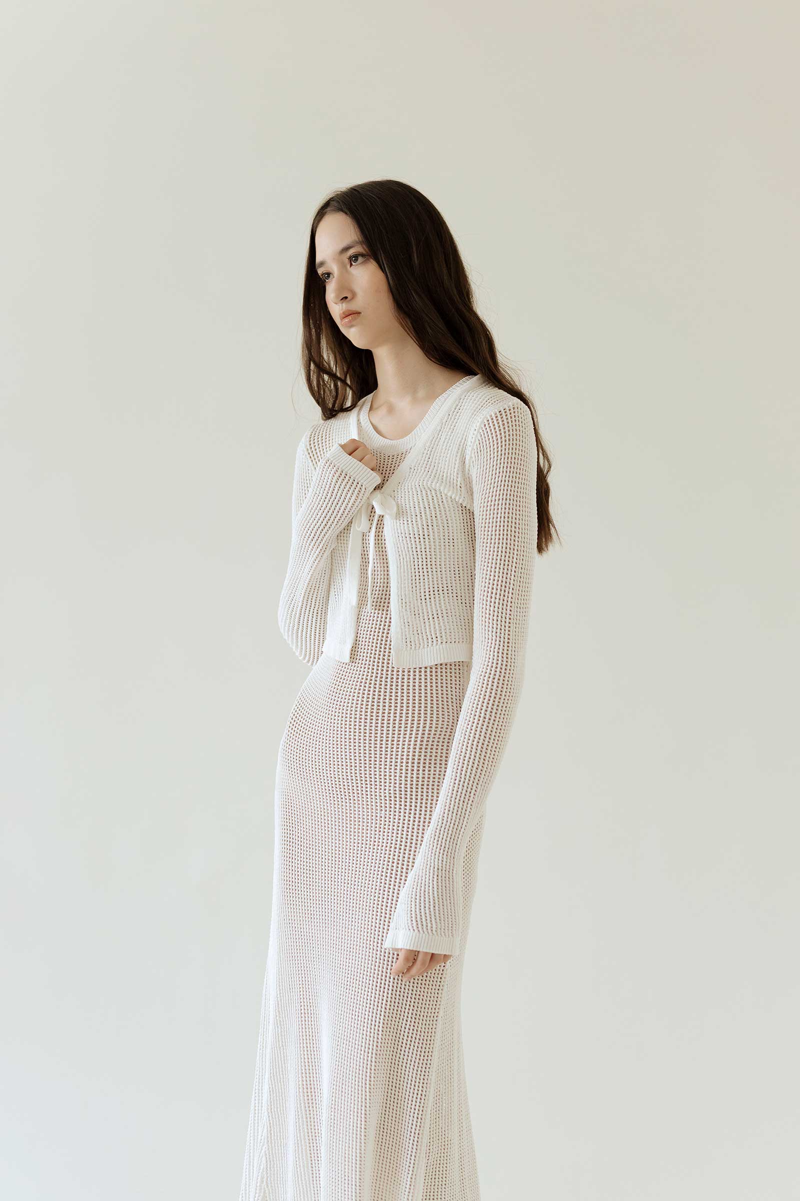 Dokieztuy Cardi Top (White) - Image 3