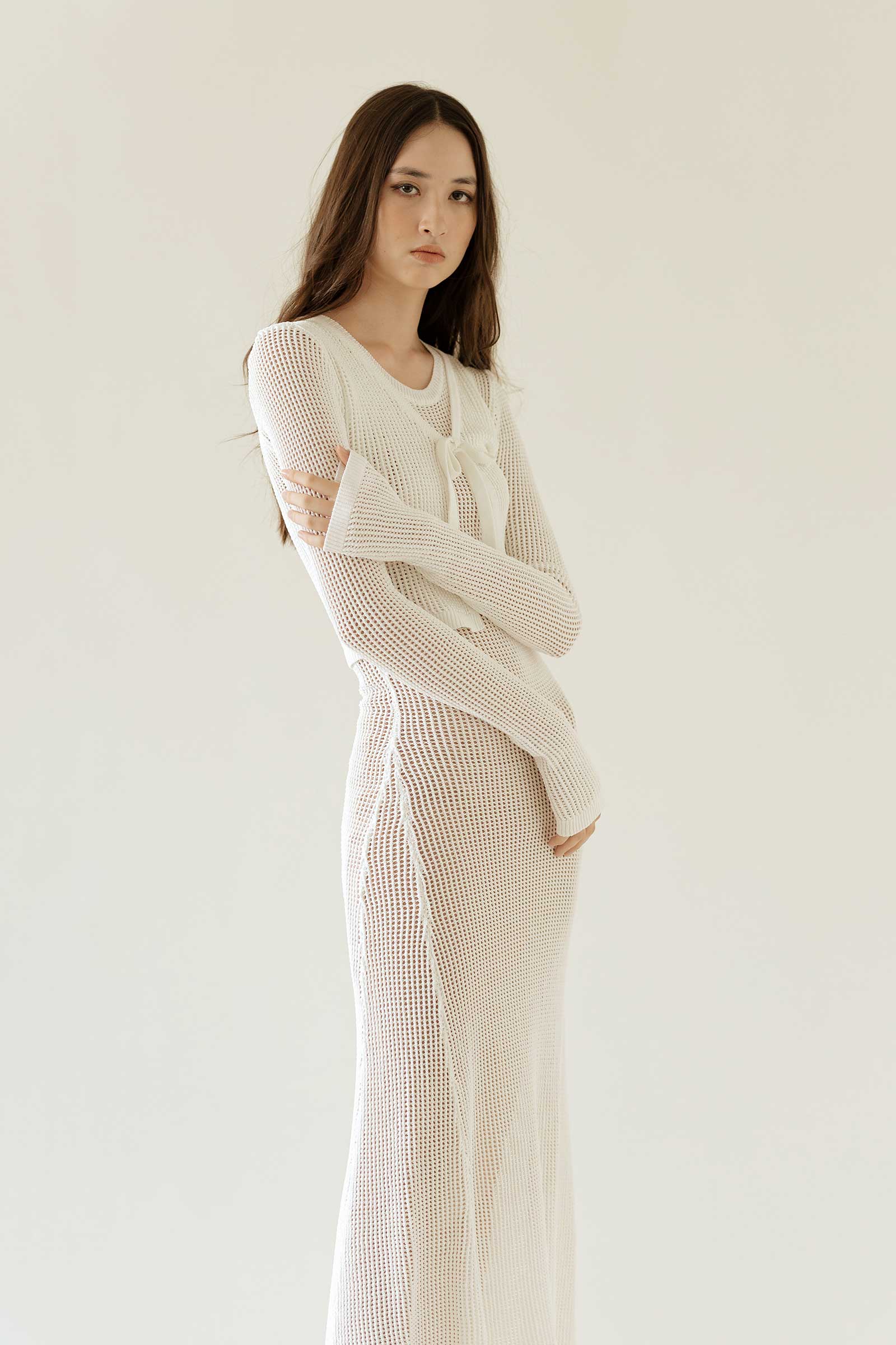 Dokieztuy Cardi Top (White) - Image 7