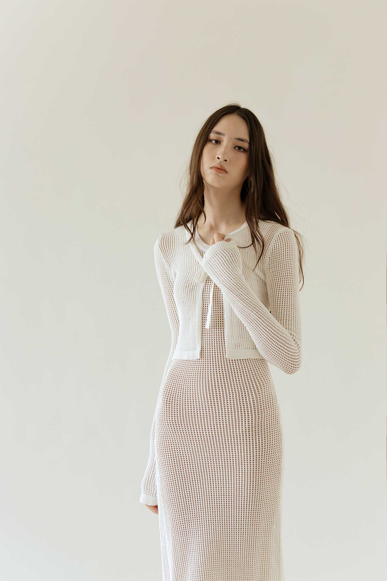 Dokieztuy Cardi Top (White) - Image 8