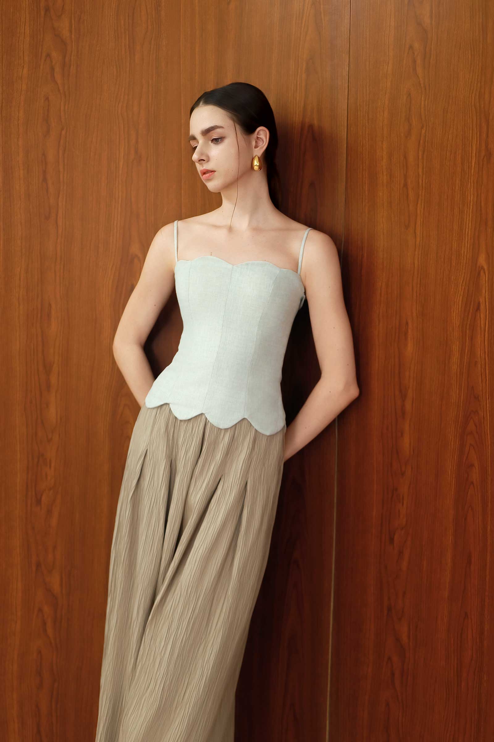 New Doneil Padded Top (Linen) - Image 6
