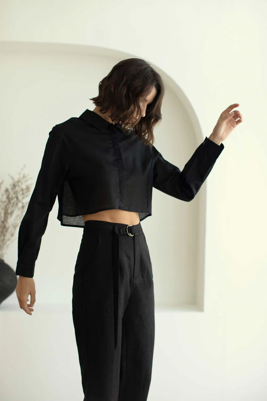 Dermisty Top Set (Black) - Image 9