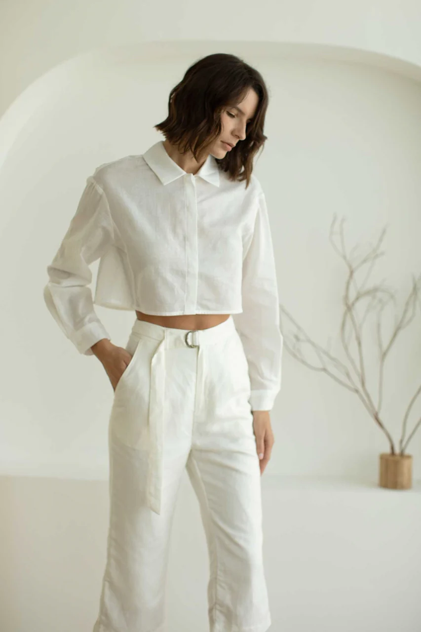 Dermisty Top Set (Off White) - Image 9