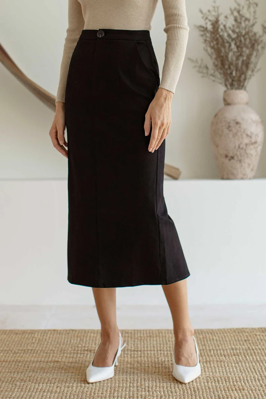 Dimioza Skirt (Black) - Image 8