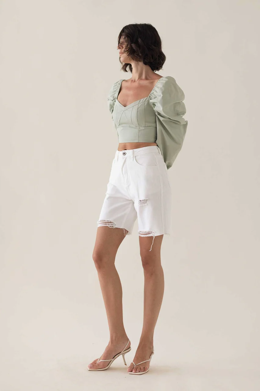 Dakixes Top (Light Green) - Image 6
