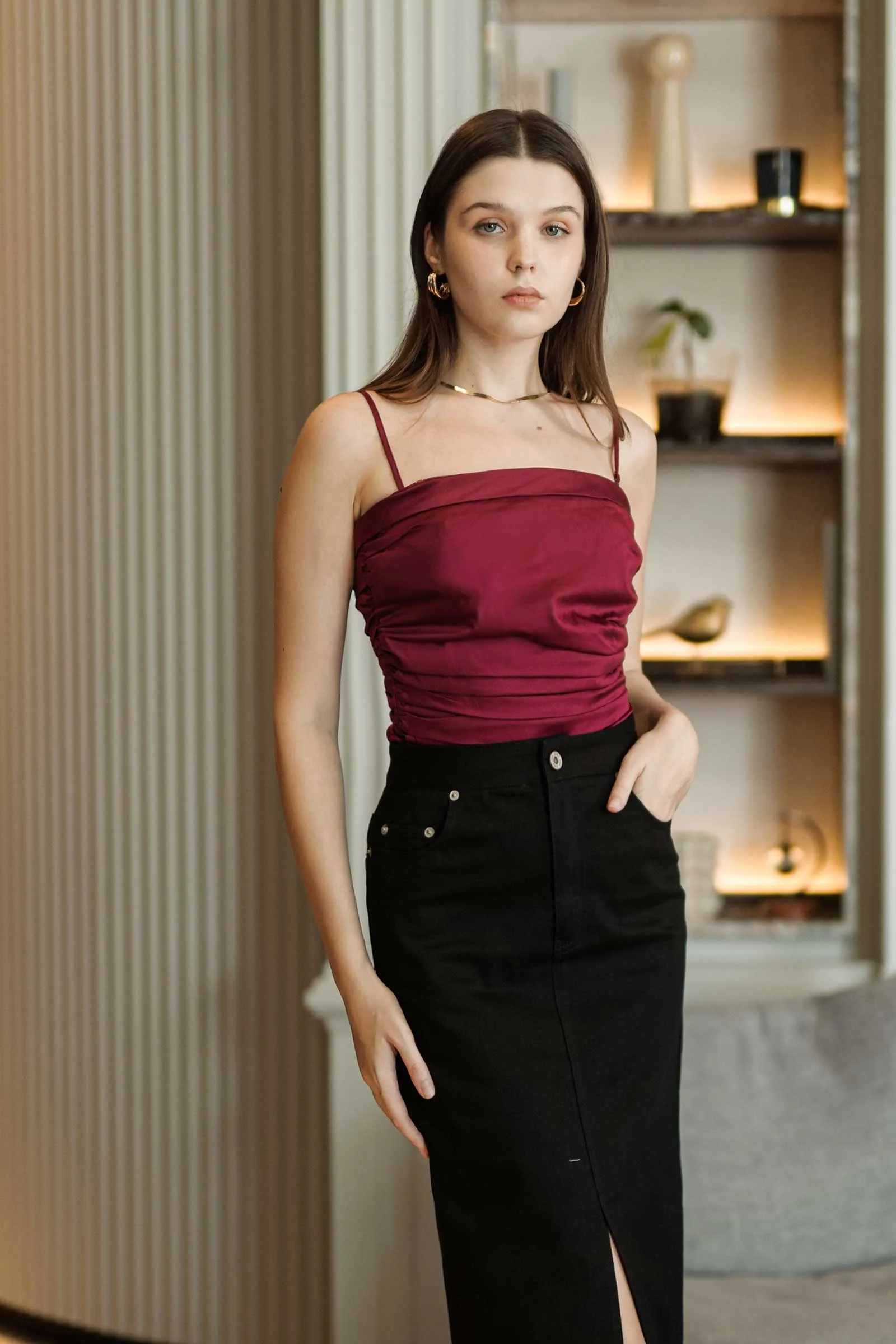 Dinuze Top (Maroon) - Image 11