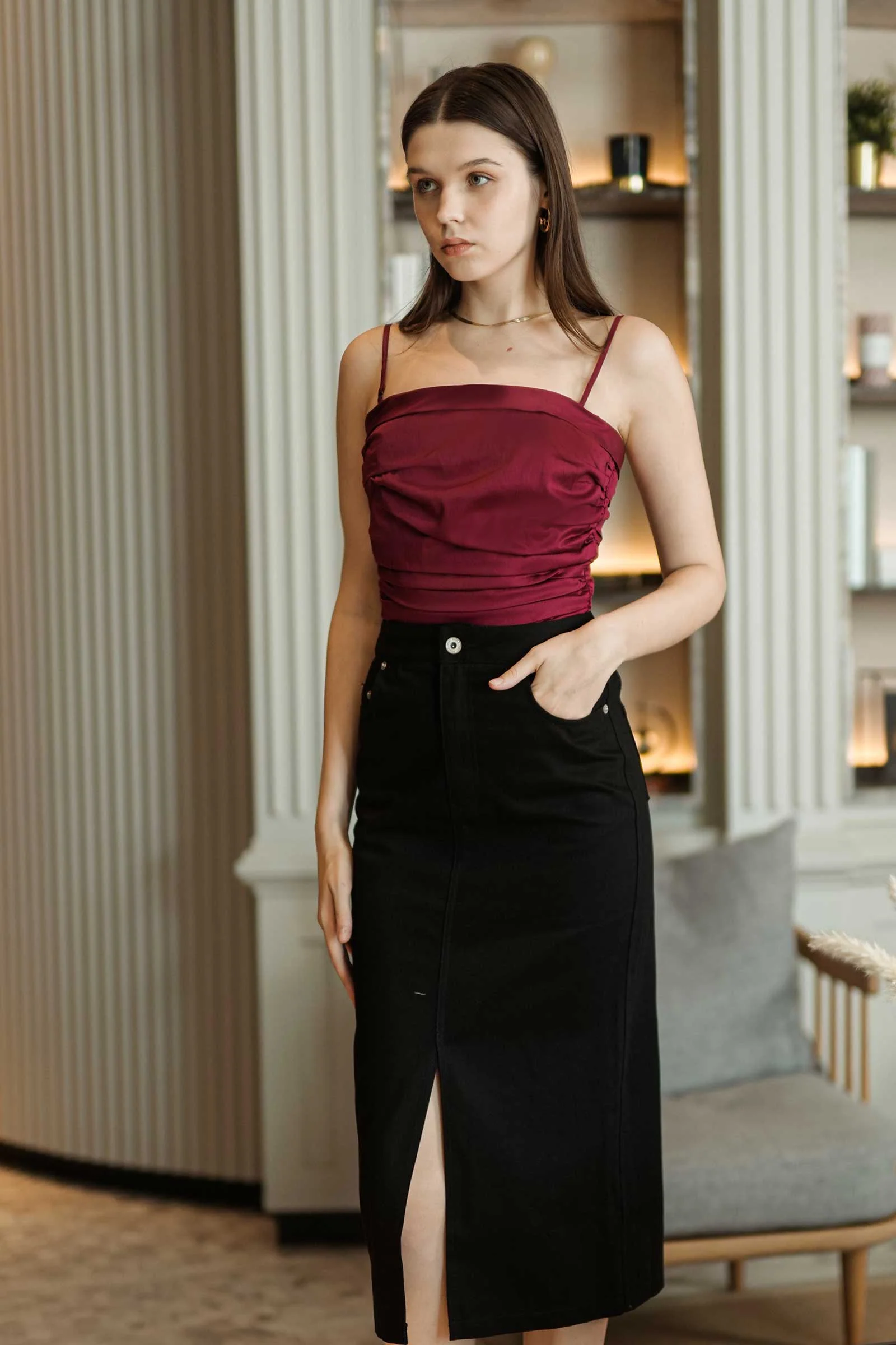 Dinuze Top (Maroon) - Image 5