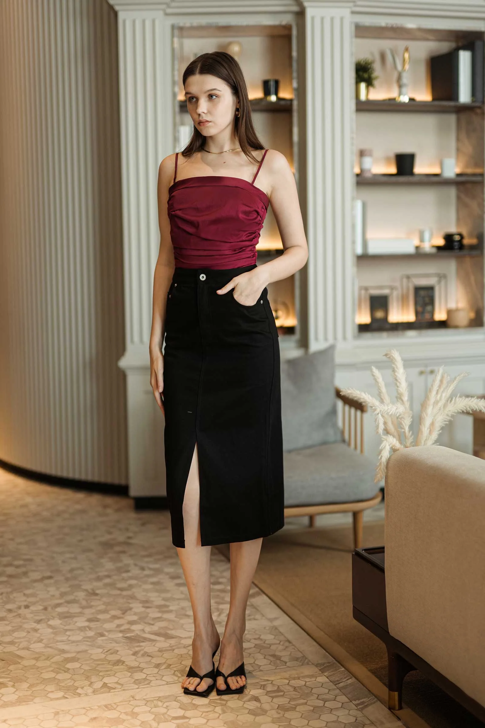 Dinuze Top (Maroon) - Image 8